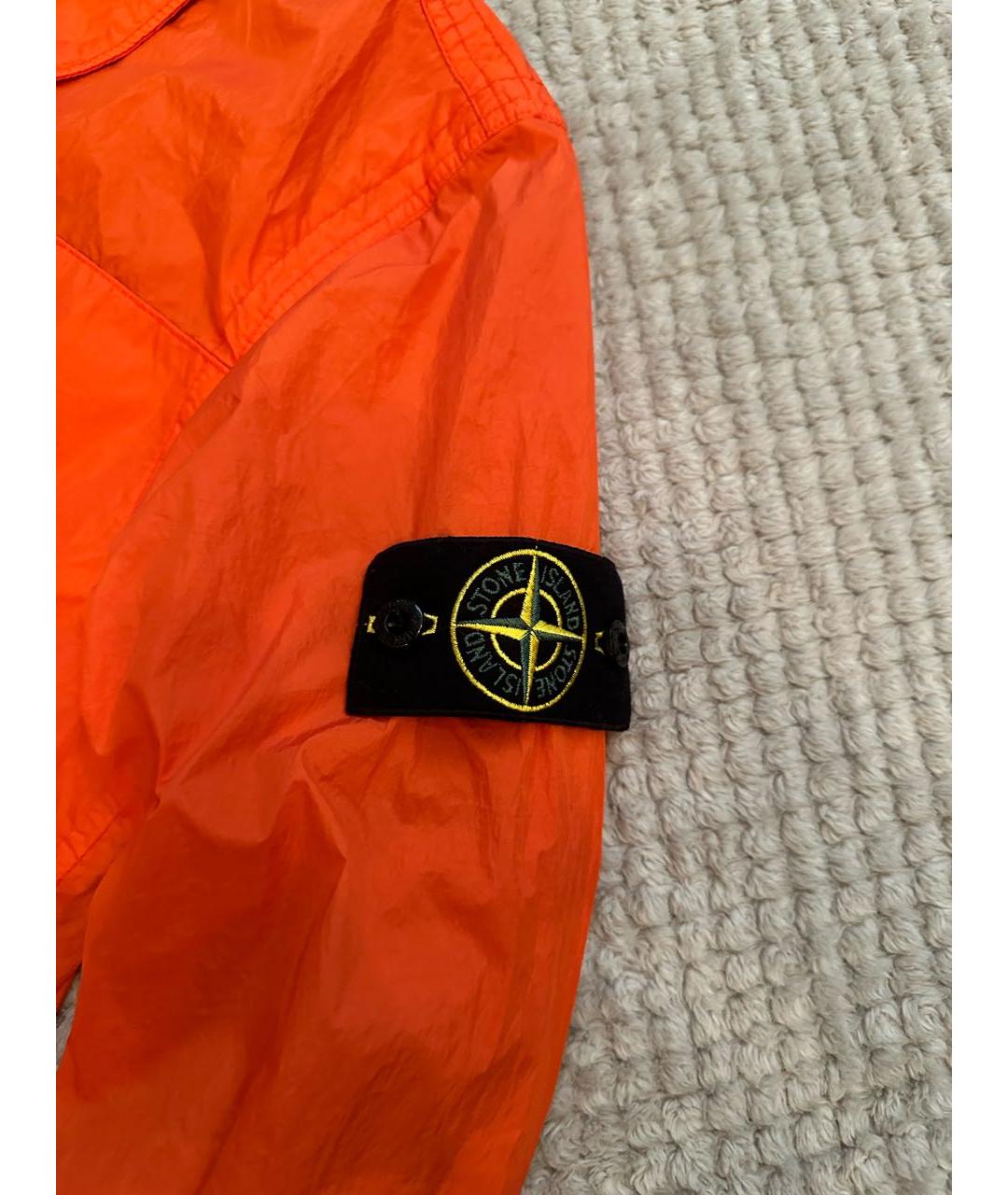 STONE ISLAND Оранжевая куртка, фото 4