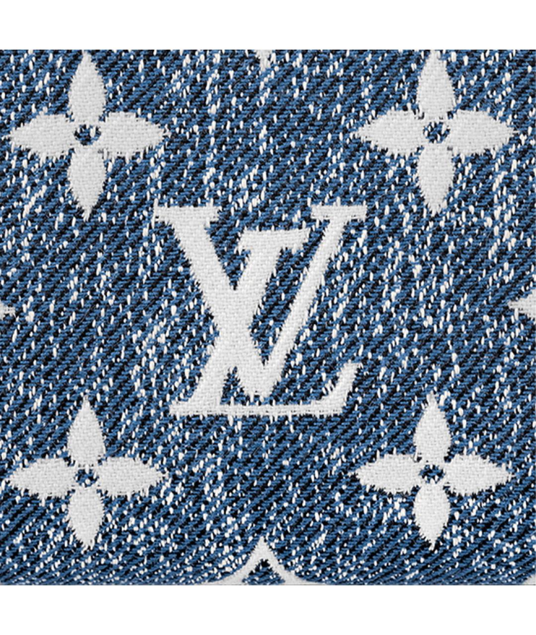 LOUIS VUITTON Синий кошелек, фото 5