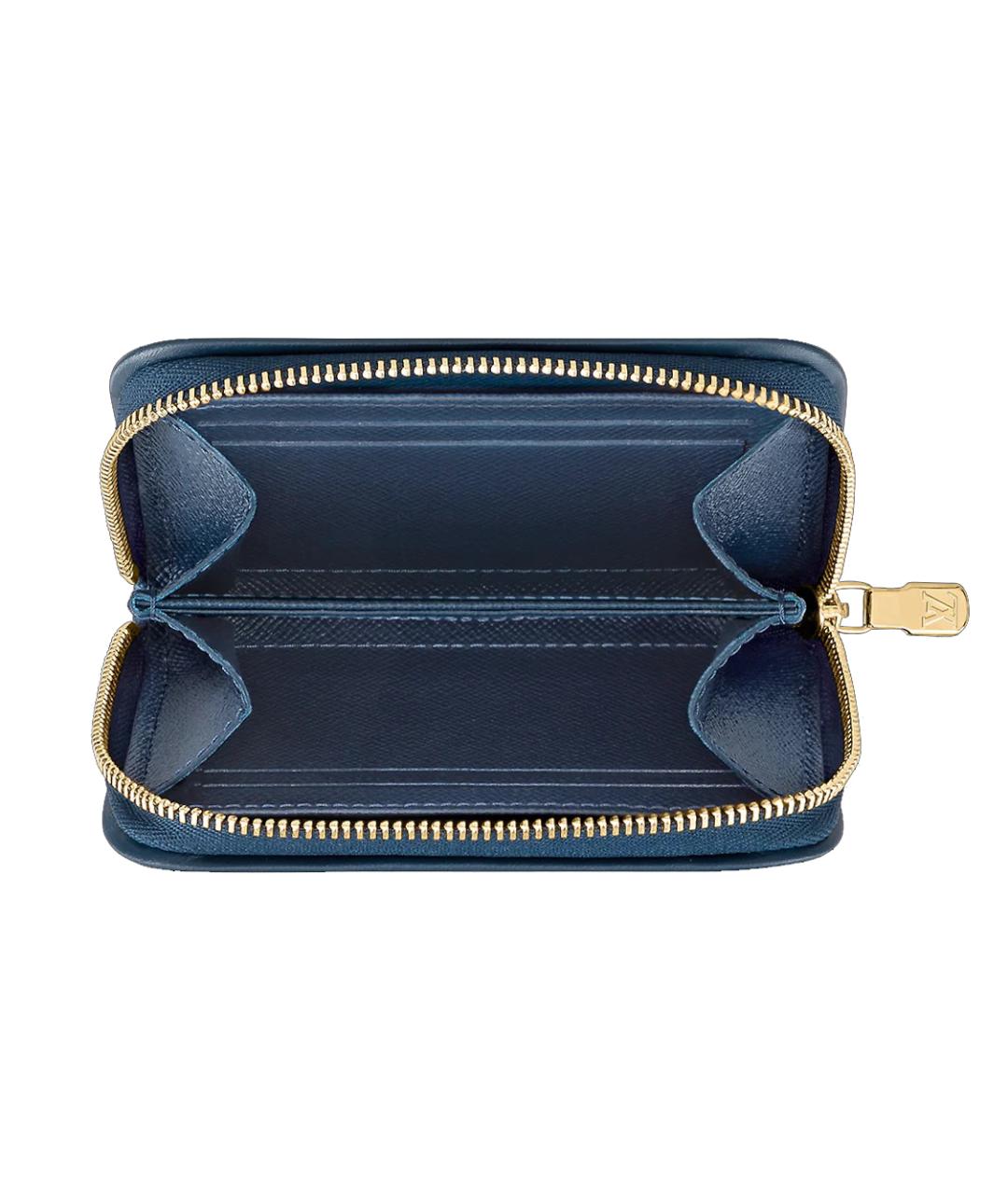 LOUIS VUITTON Синий кошелек, фото 3