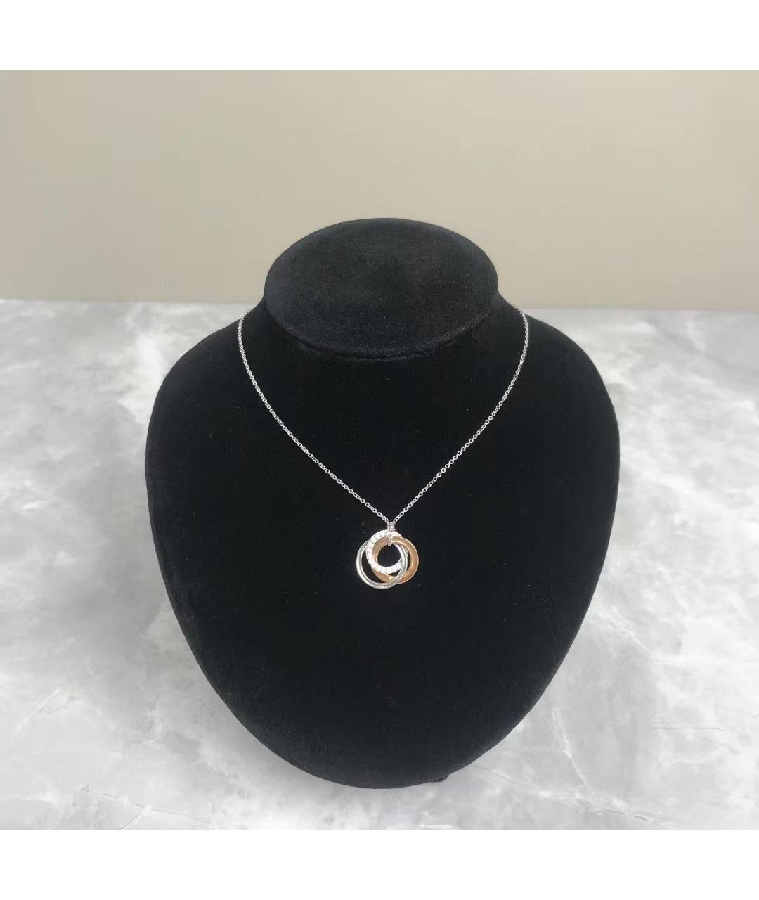 TIFFANY&CO Золотое колье из белого золота, фото 2
