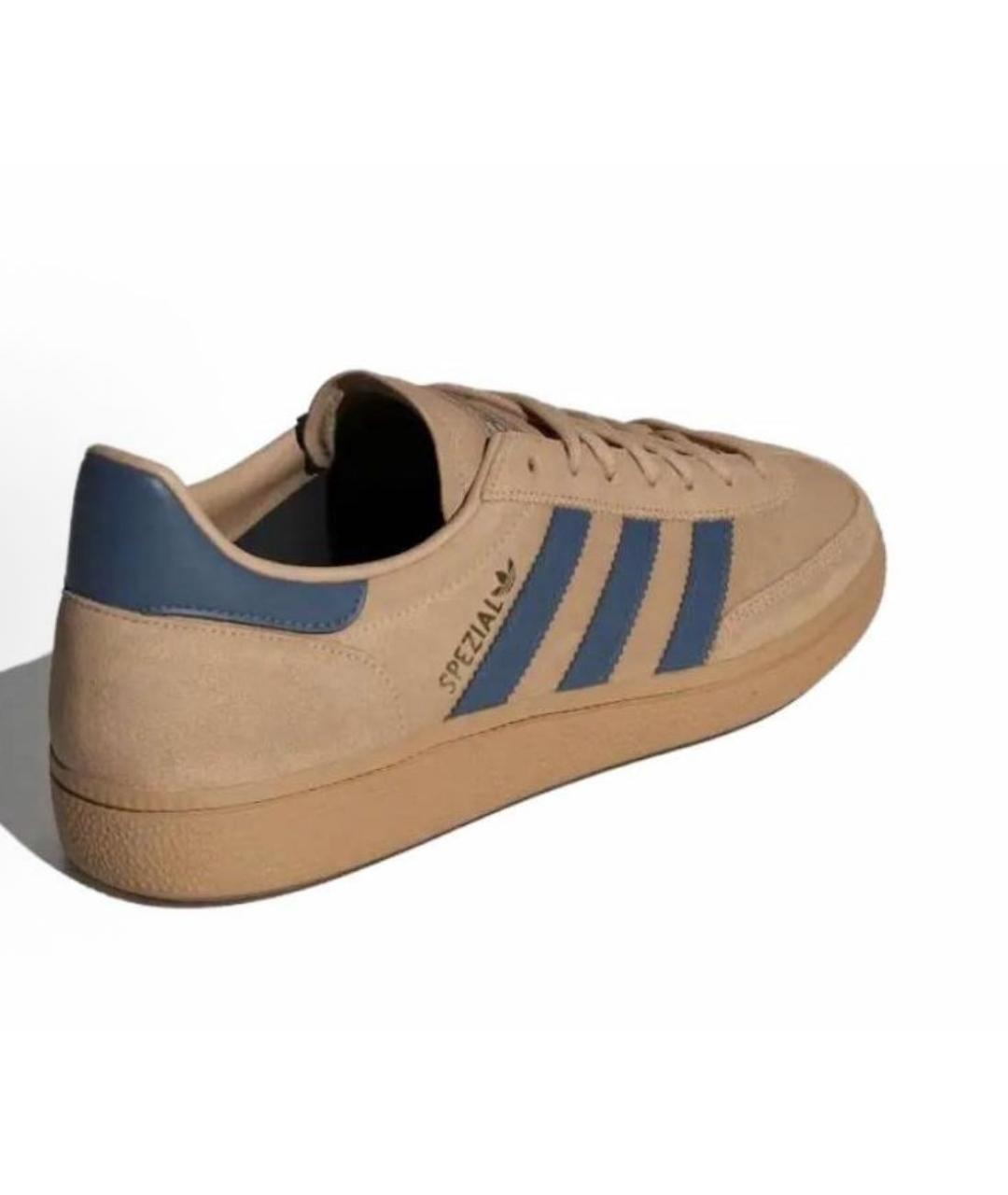 ADIDAS Коричневые замшевые кеды, фото 3