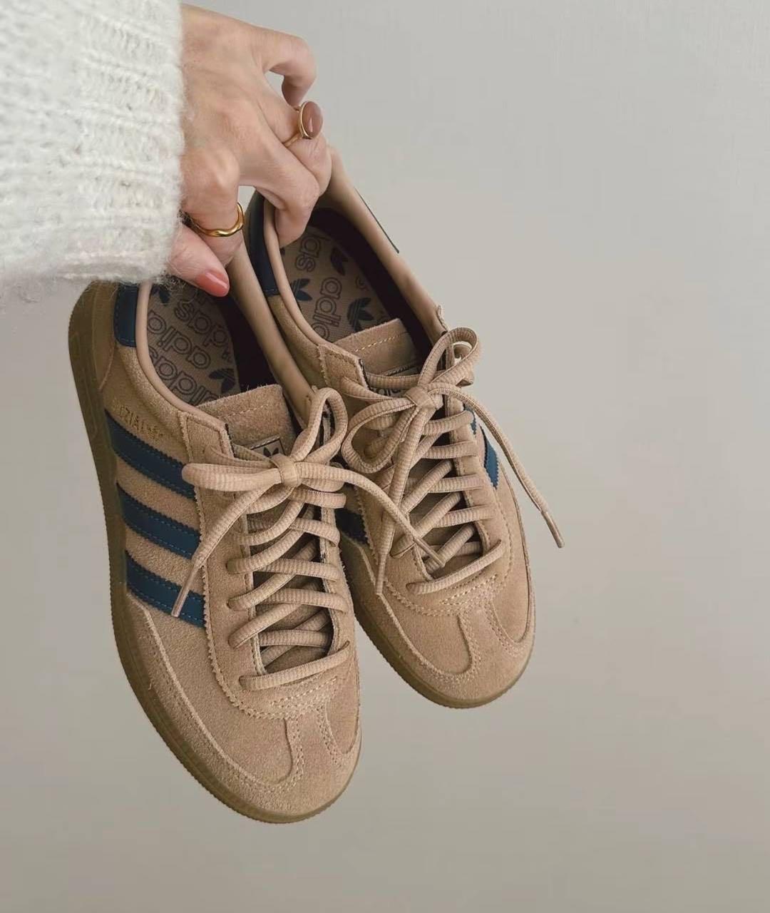 ADIDAS Коричневые замшевые кеды, фото 5