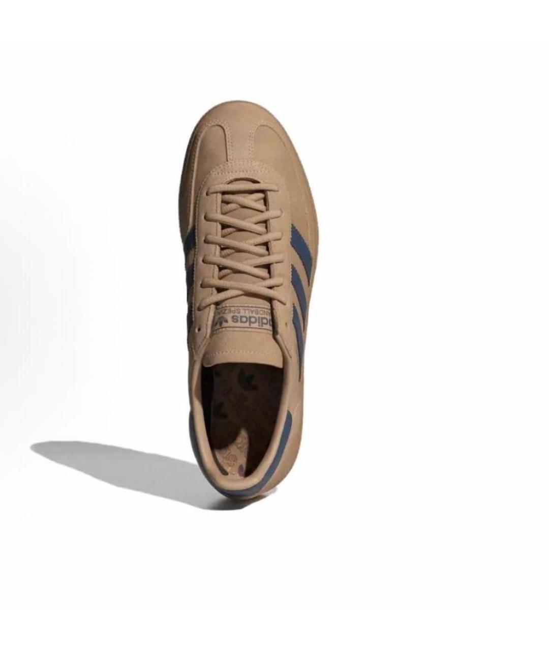 ADIDAS Коричневые замшевые кеды, фото 4