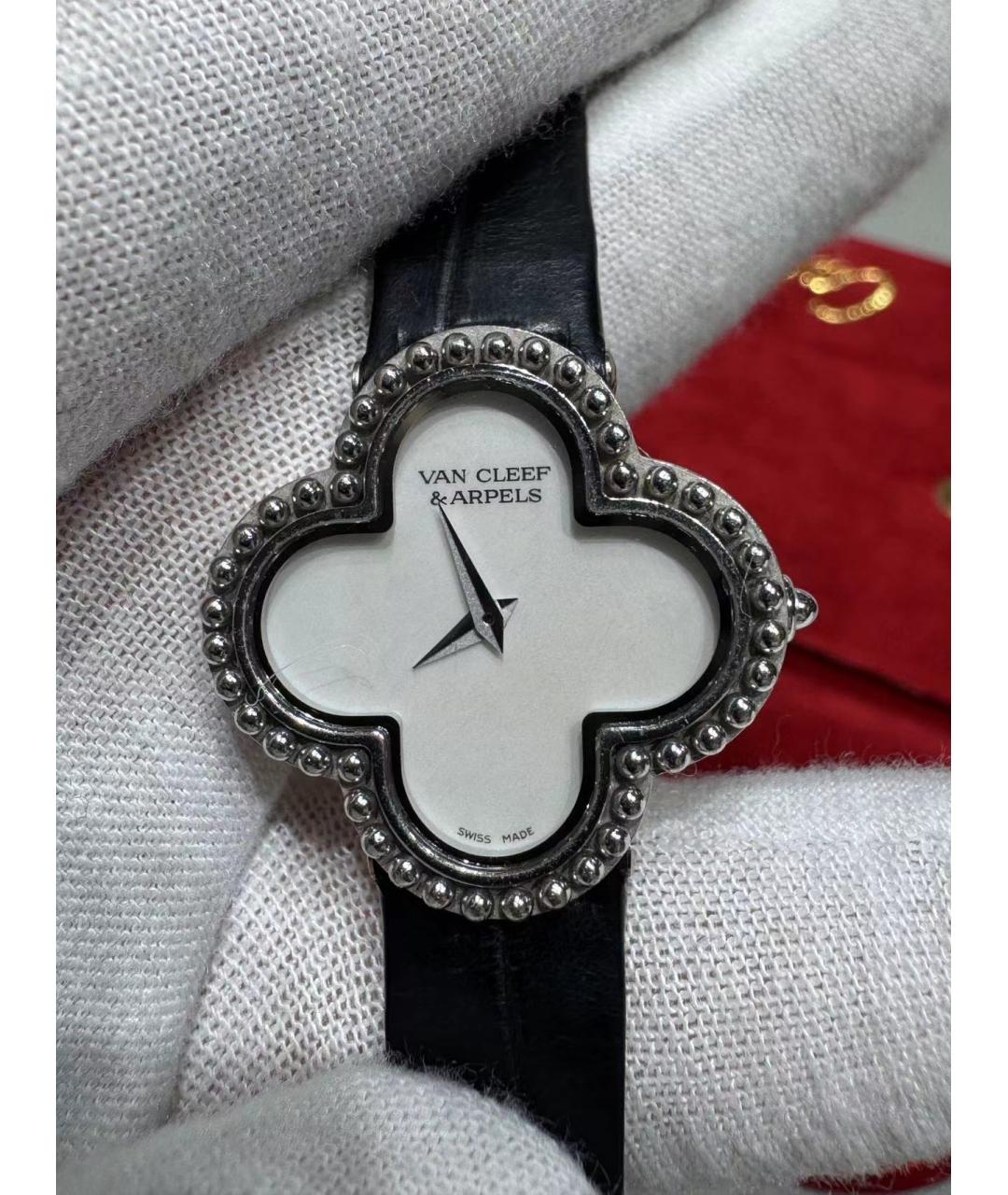 VAN CLEEF & ARPELS Белые часы из белого золота, фото 5