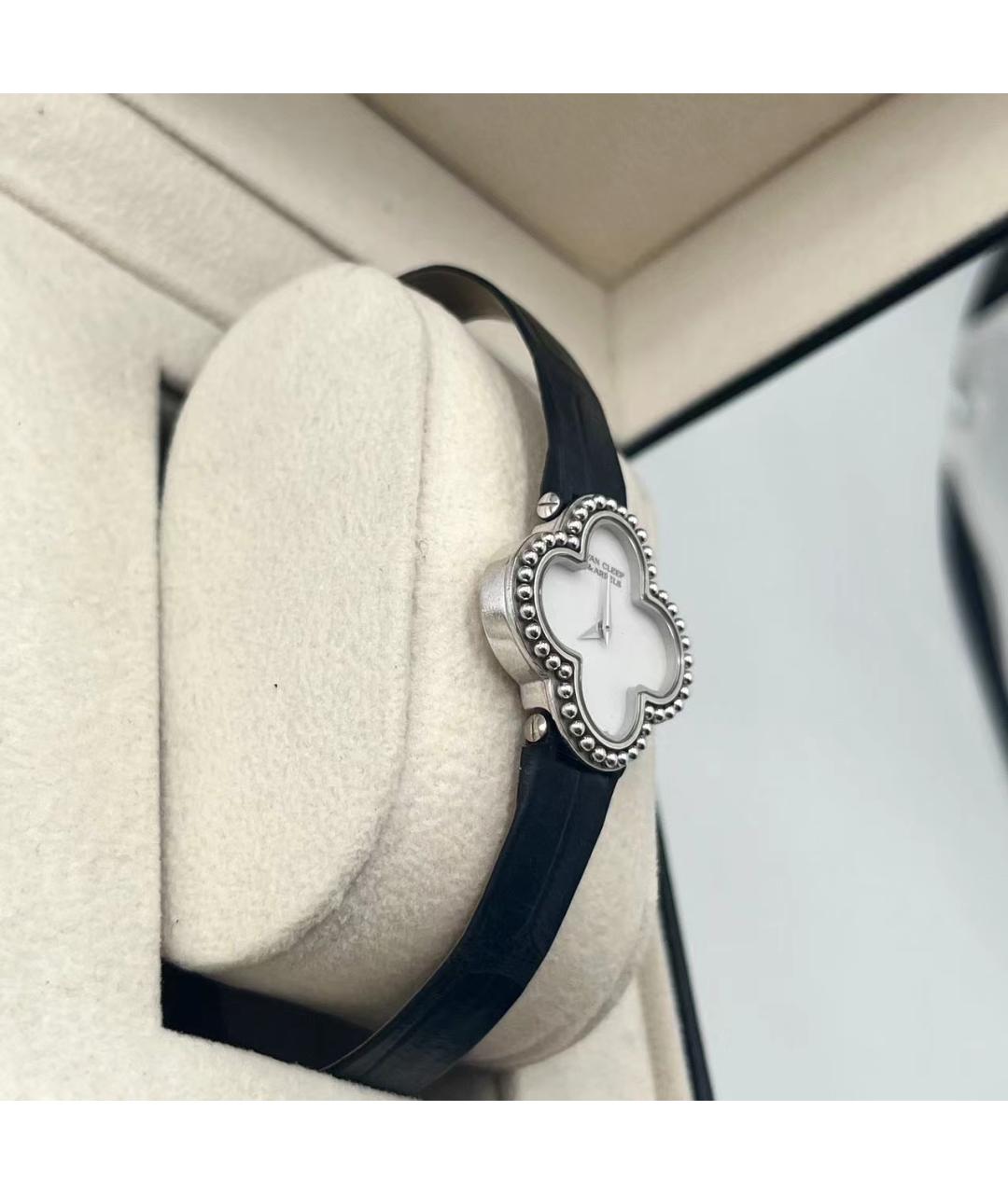 VAN CLEEF & ARPELS Белые часы из белого золота, фото 7