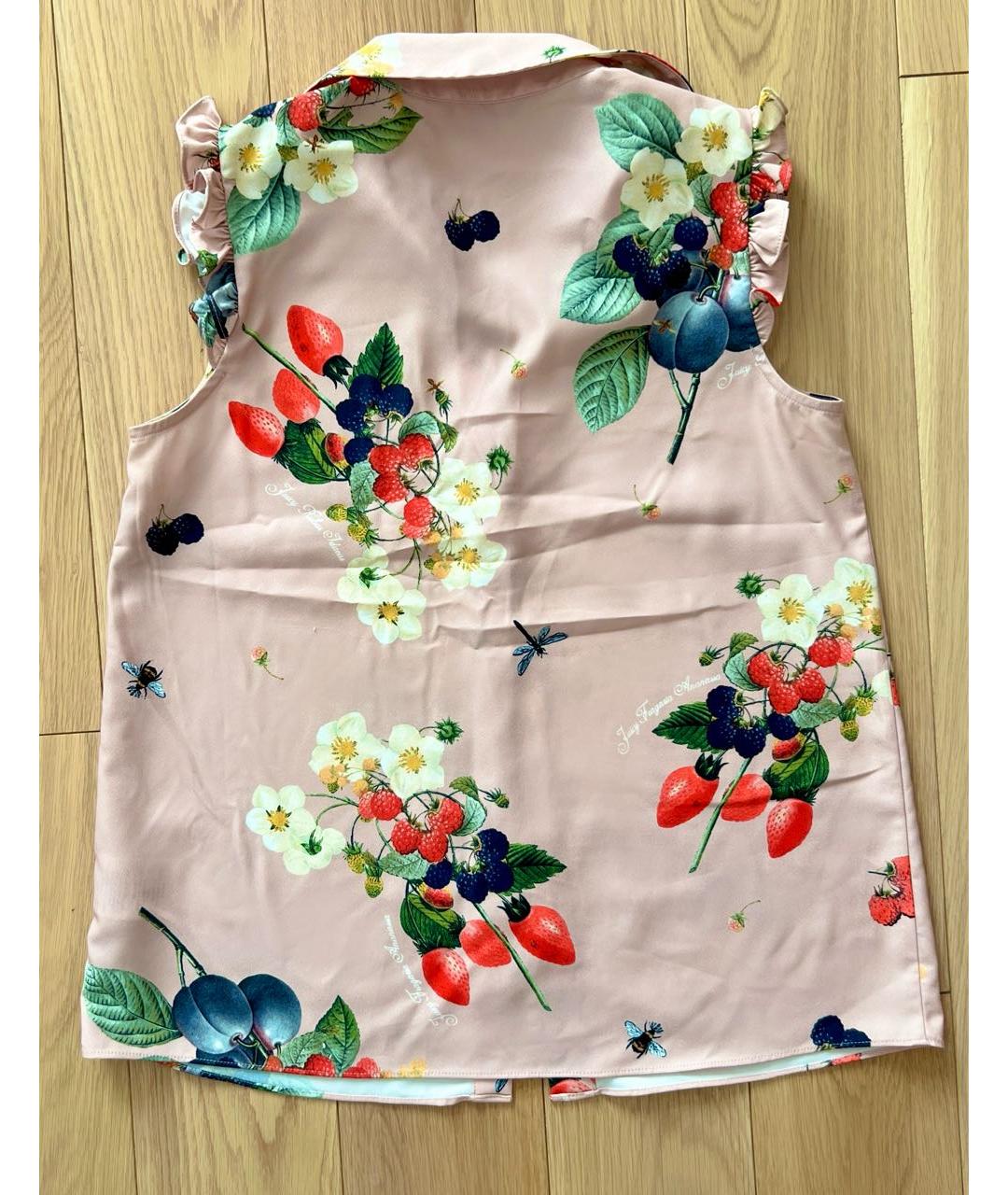 JUICY COUTURE Мульти шелковая блузы, фото 2