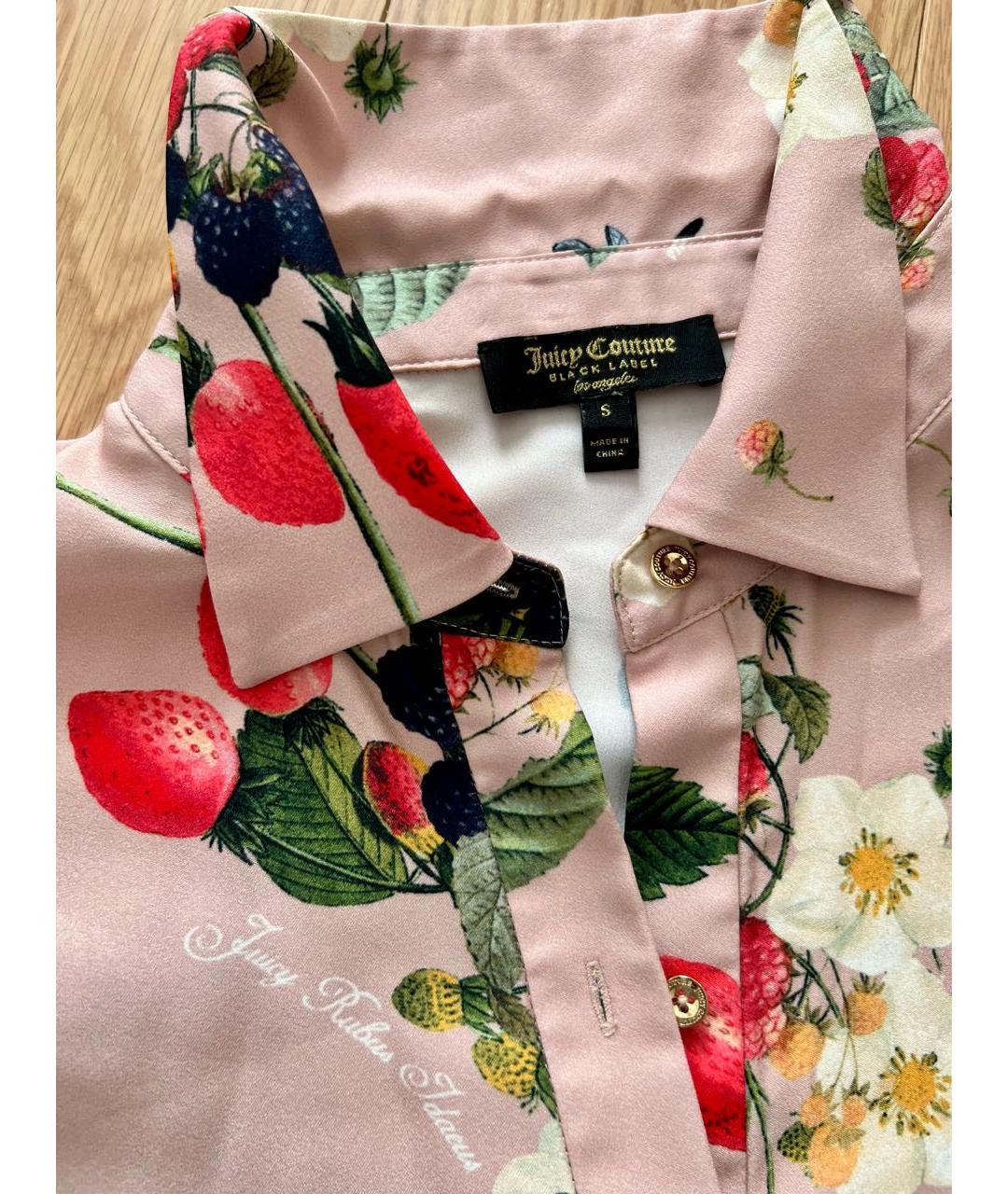 JUICY COUTURE Мульти шелковая блузы, фото 3