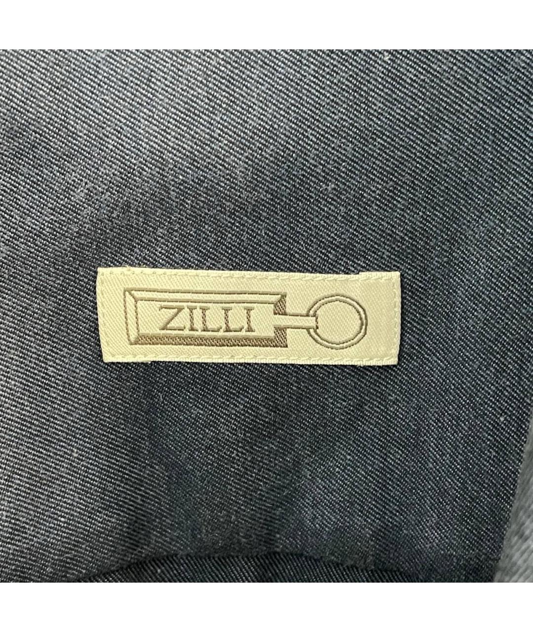 ZILLI Синяя кэжуал рубашка, фото 2
