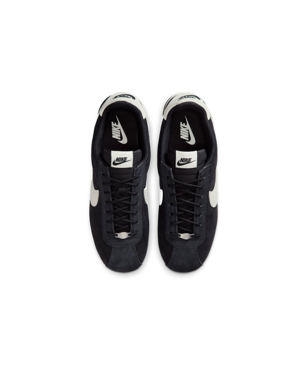 NIKE Черные замшевые низкие кроссовки / кеды, фото 3