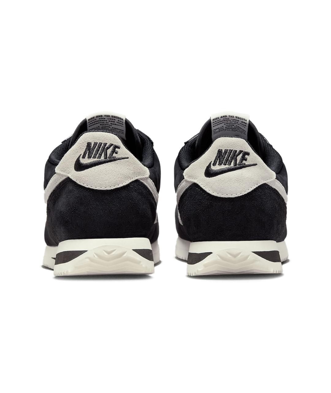 NIKE Черные замшевые низкие кроссовки / кеды, фото 4