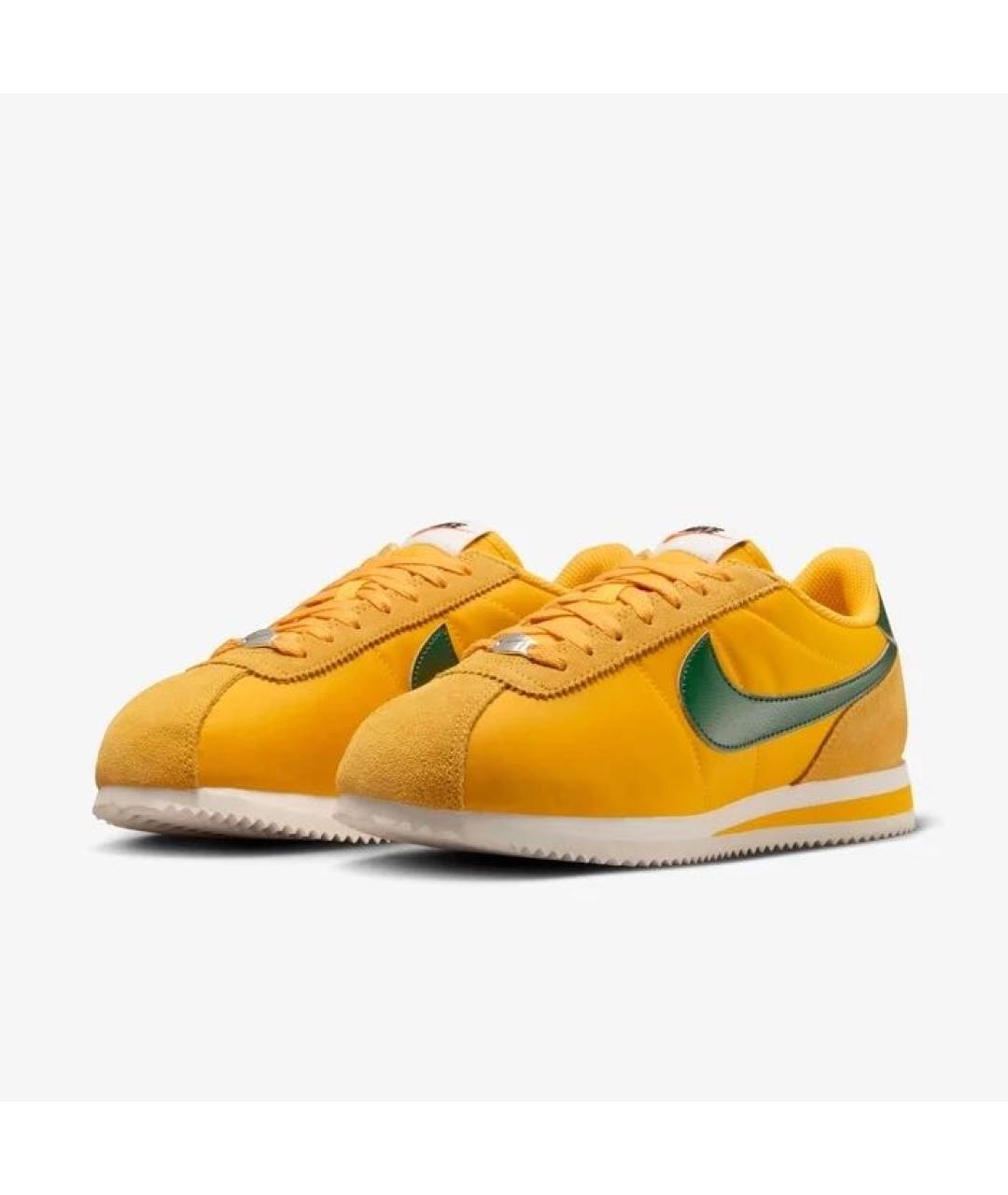 NIKE Желтые текстильные кроссовки, фото 2