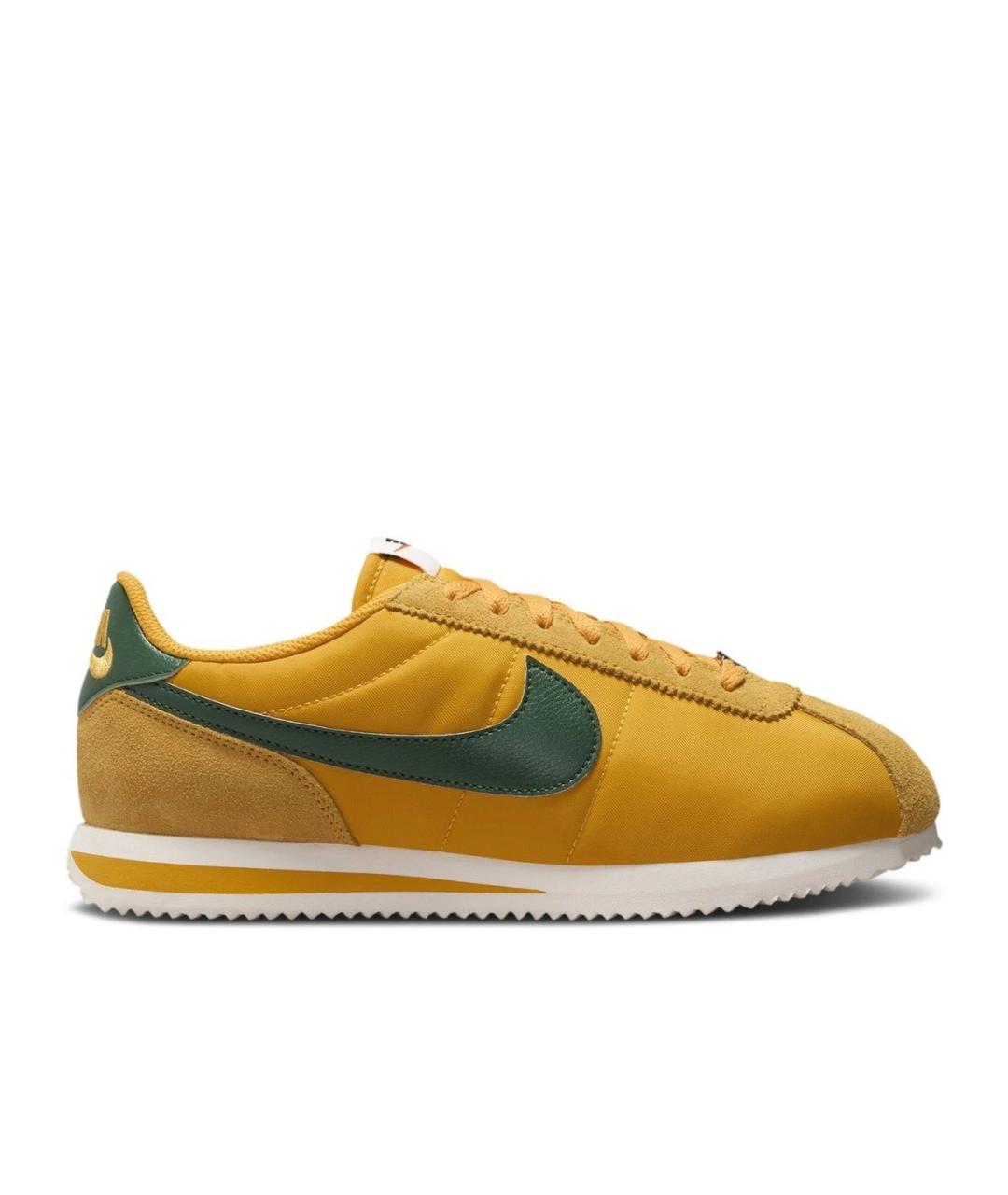NIKE Желтые текстильные кроссовки, фото 1