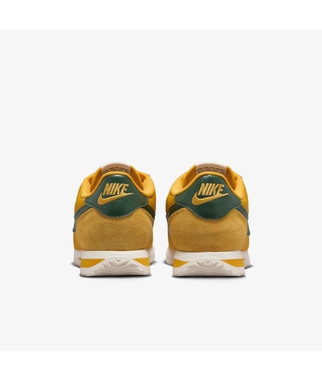 NIKE Желтые текстильные кроссовки, фото 4