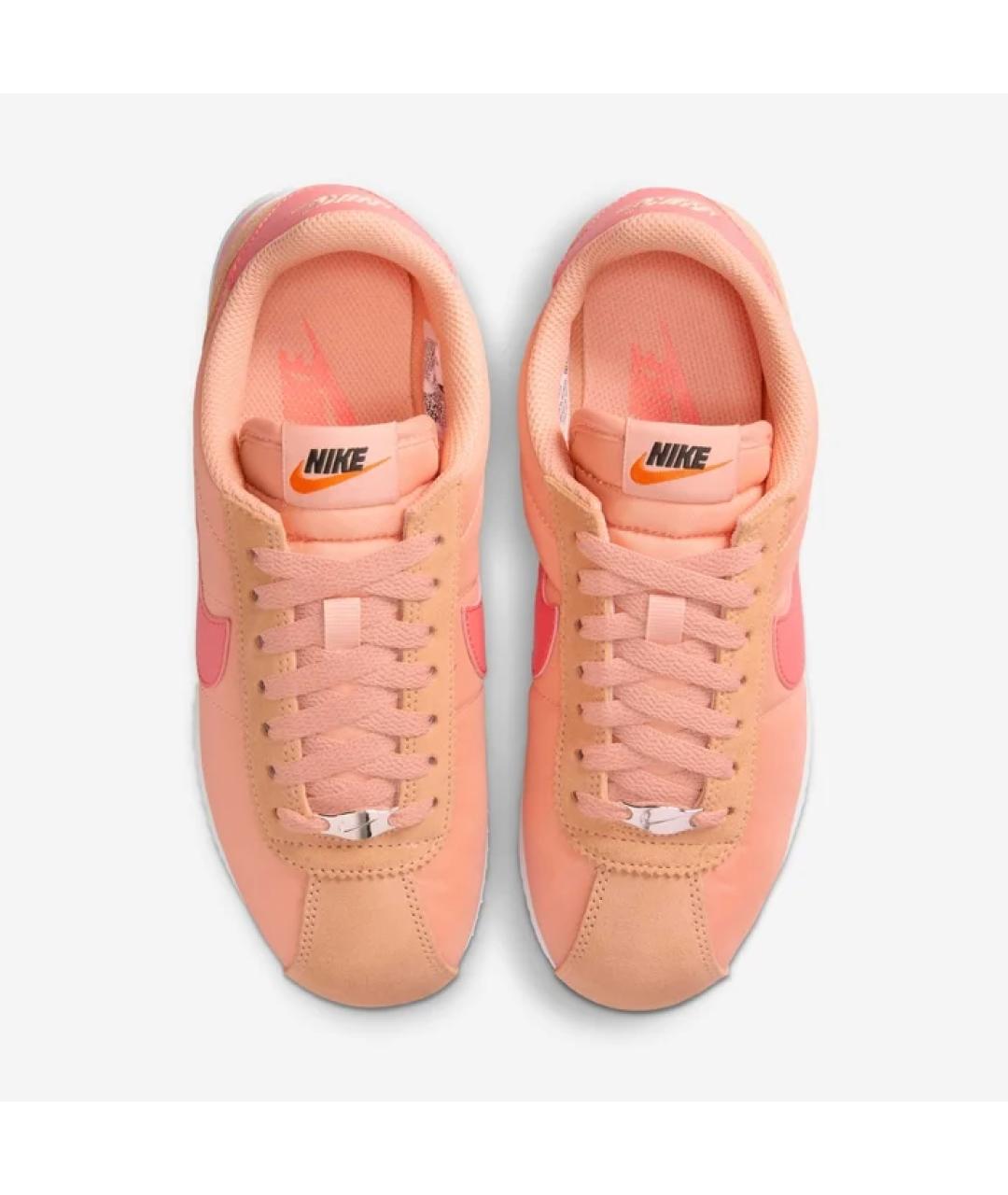 NIKE Коралловые текстильные кроссовки, фото 3
