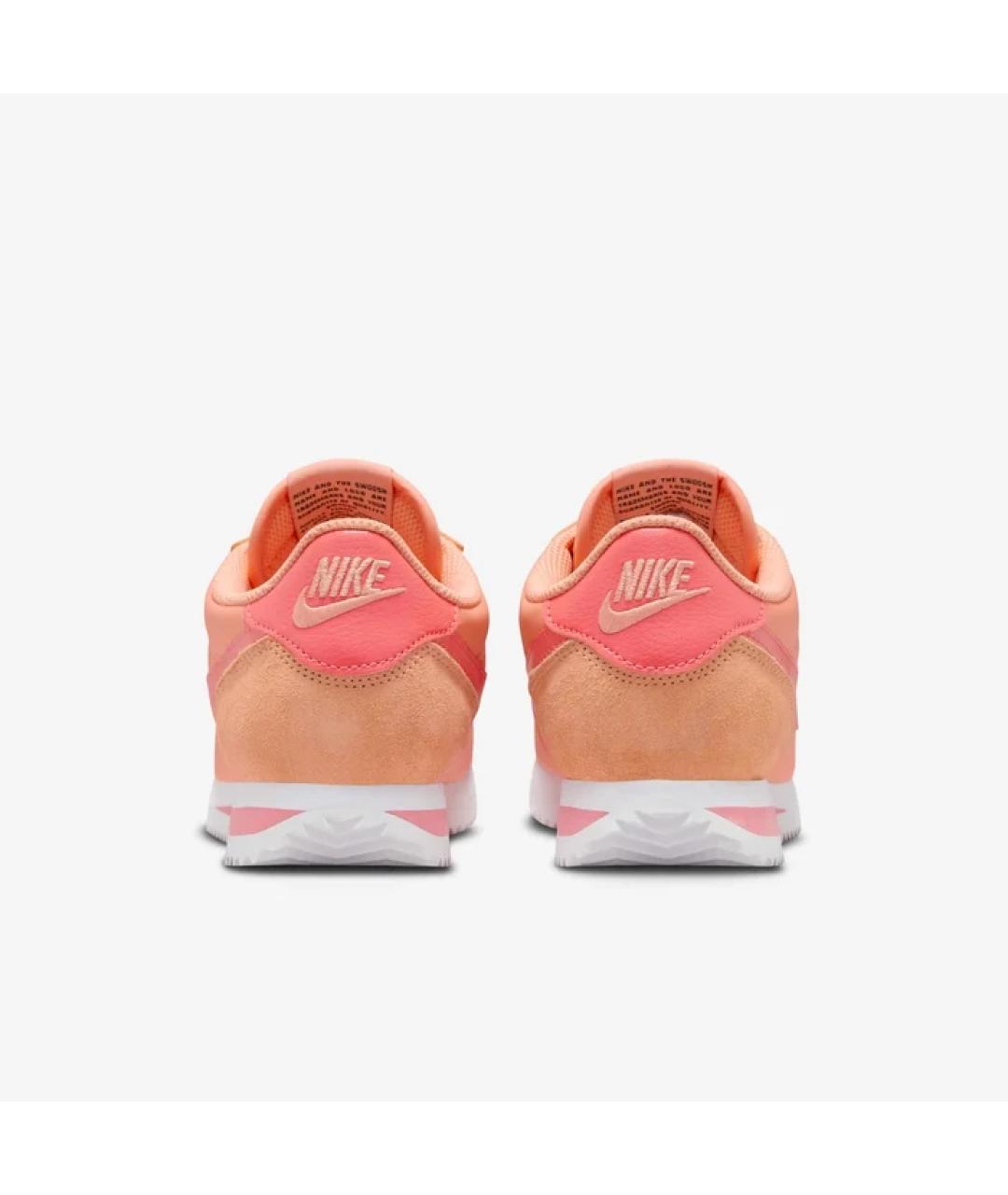 NIKE Коралловые текстильные кроссовки, фото 4