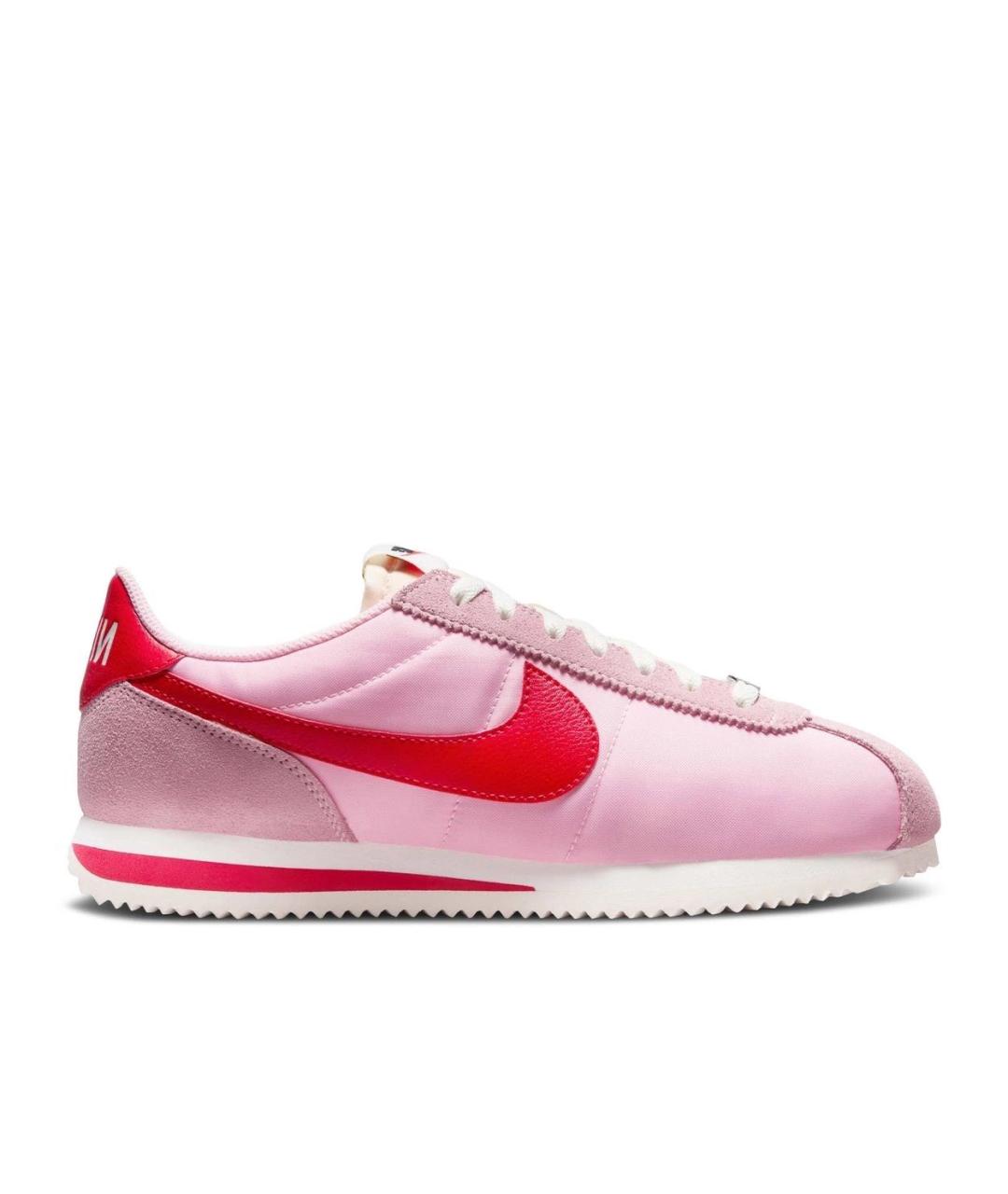 NIKE Розовые текстильные кроссовки, фото 1
