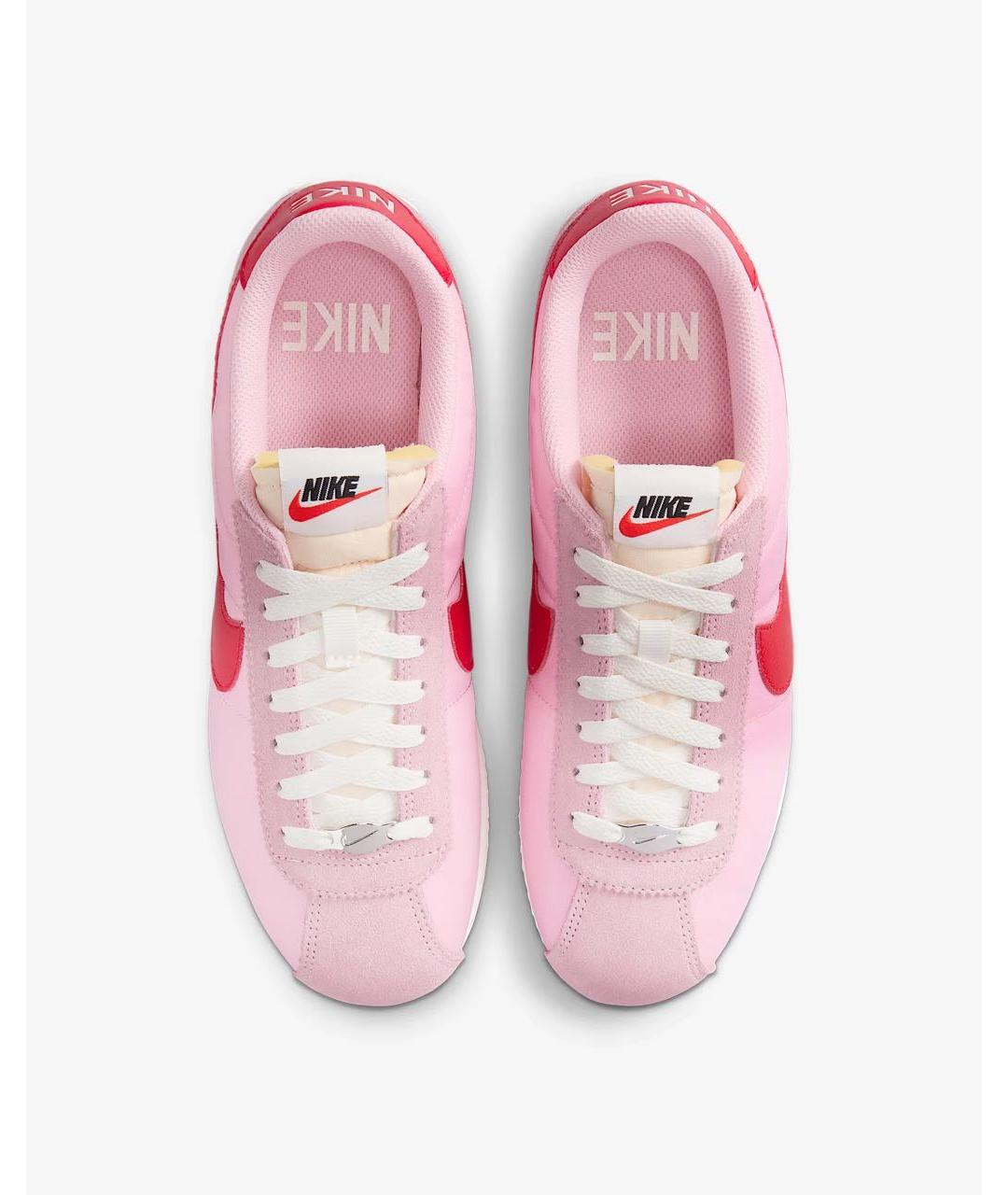 NIKE Розовые текстильные кроссовки, фото 3