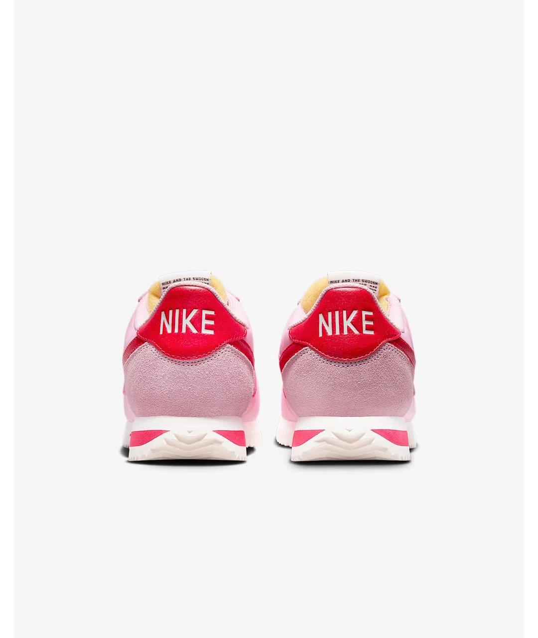 NIKE Розовые текстильные кроссовки, фото 4