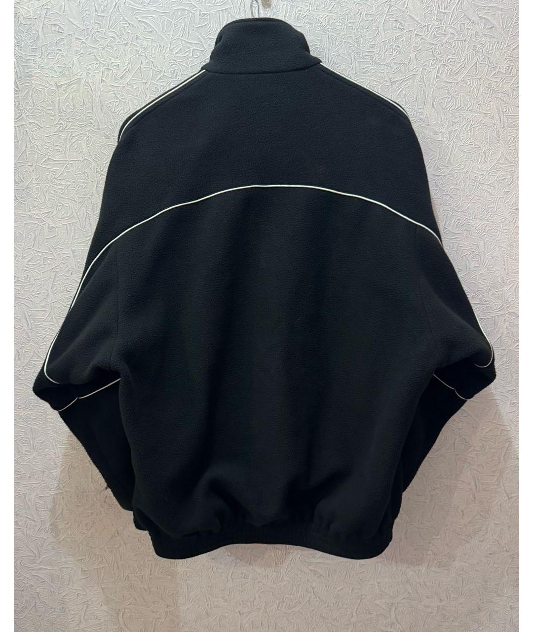 BALENCIAGA Черная полиэстеровая куртка, фото 2
