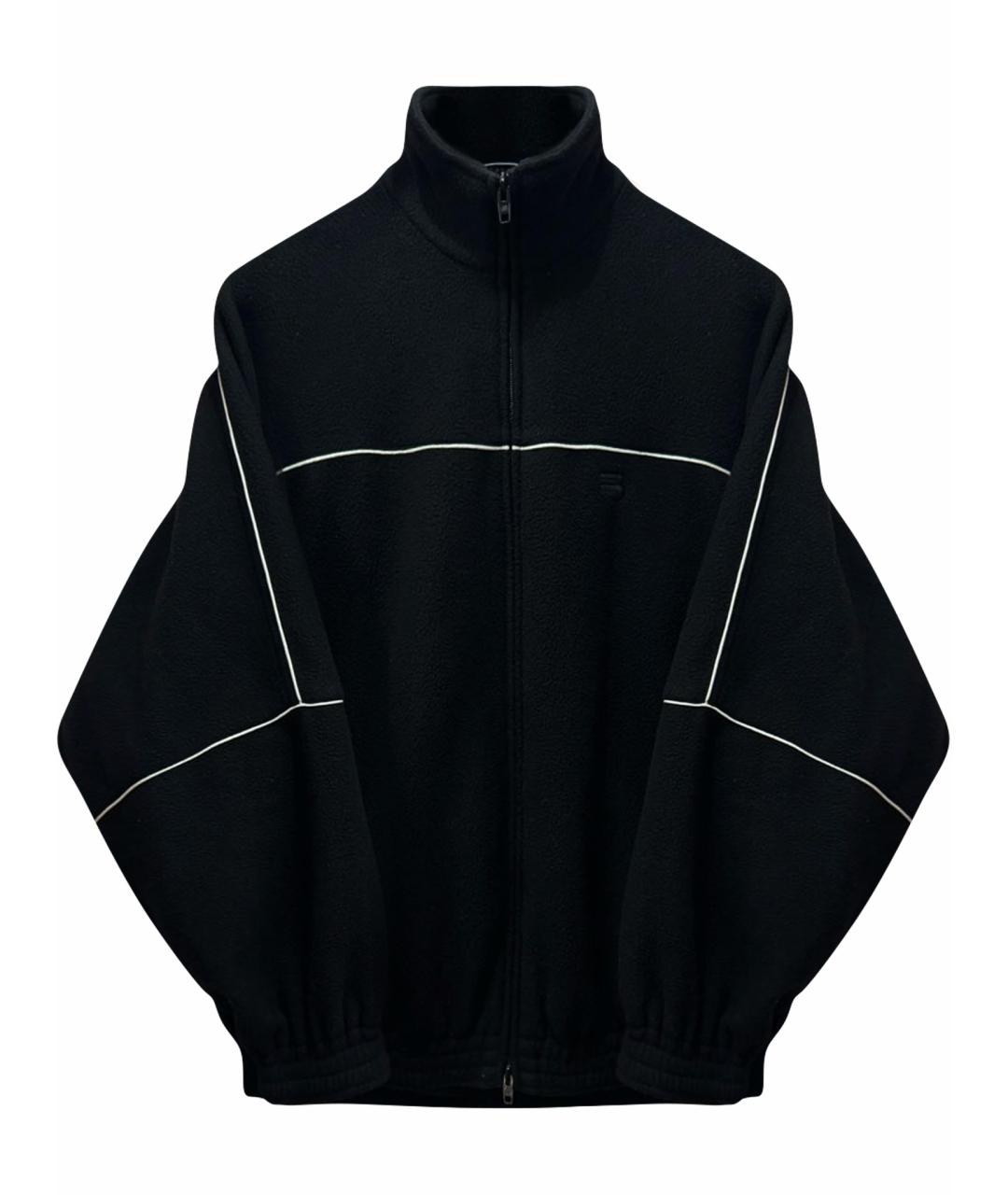 BALENCIAGA Черная полиэстеровая куртка, фото 1