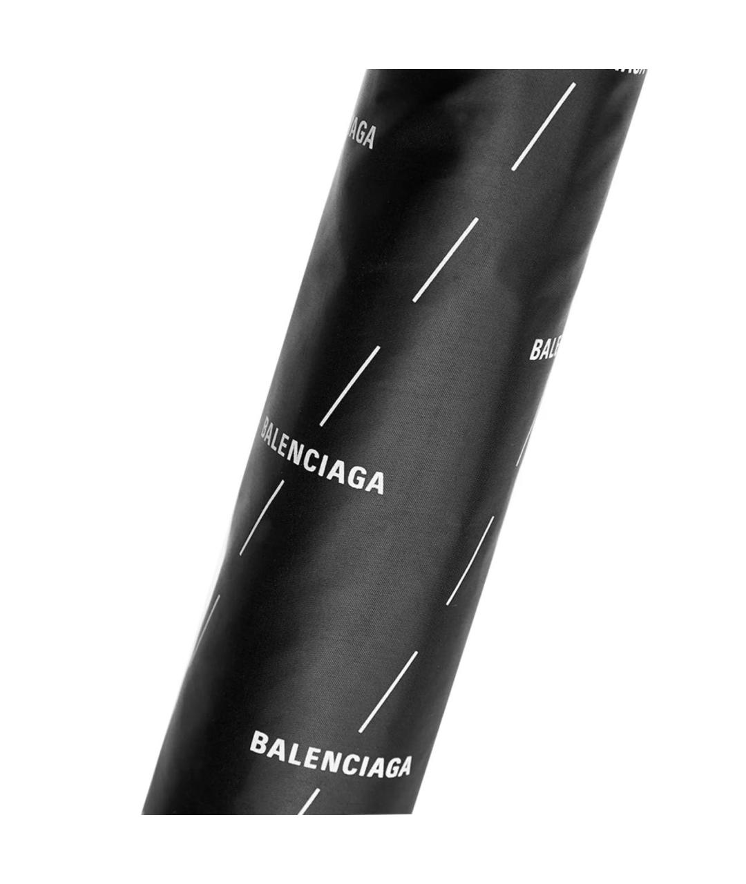 BALENCIAGA Черный зонт, фото 3