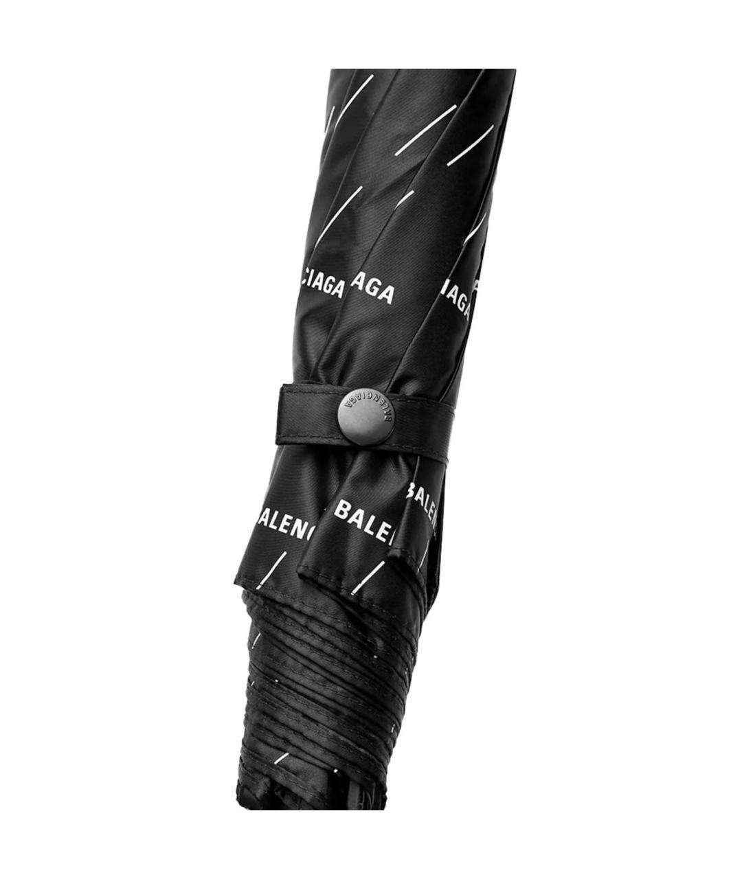 BALENCIAGA Черный зонт, фото 2