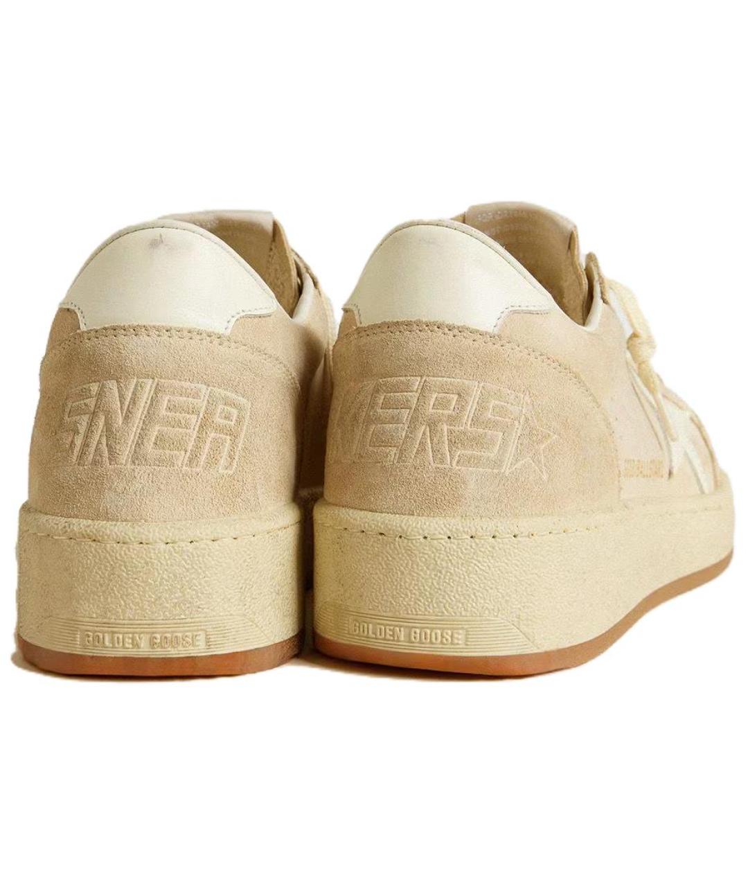 GOLDEN GOOSE DELUXE BRAND Бежевые кроссовки, фото 4