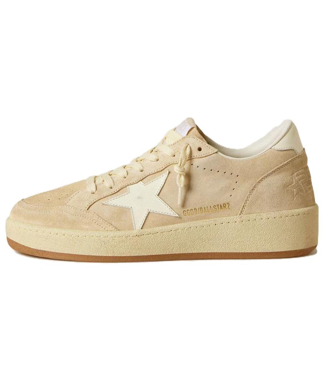 GOLDEN GOOSE DELUXE BRAND Бежевые кроссовки, фото 2