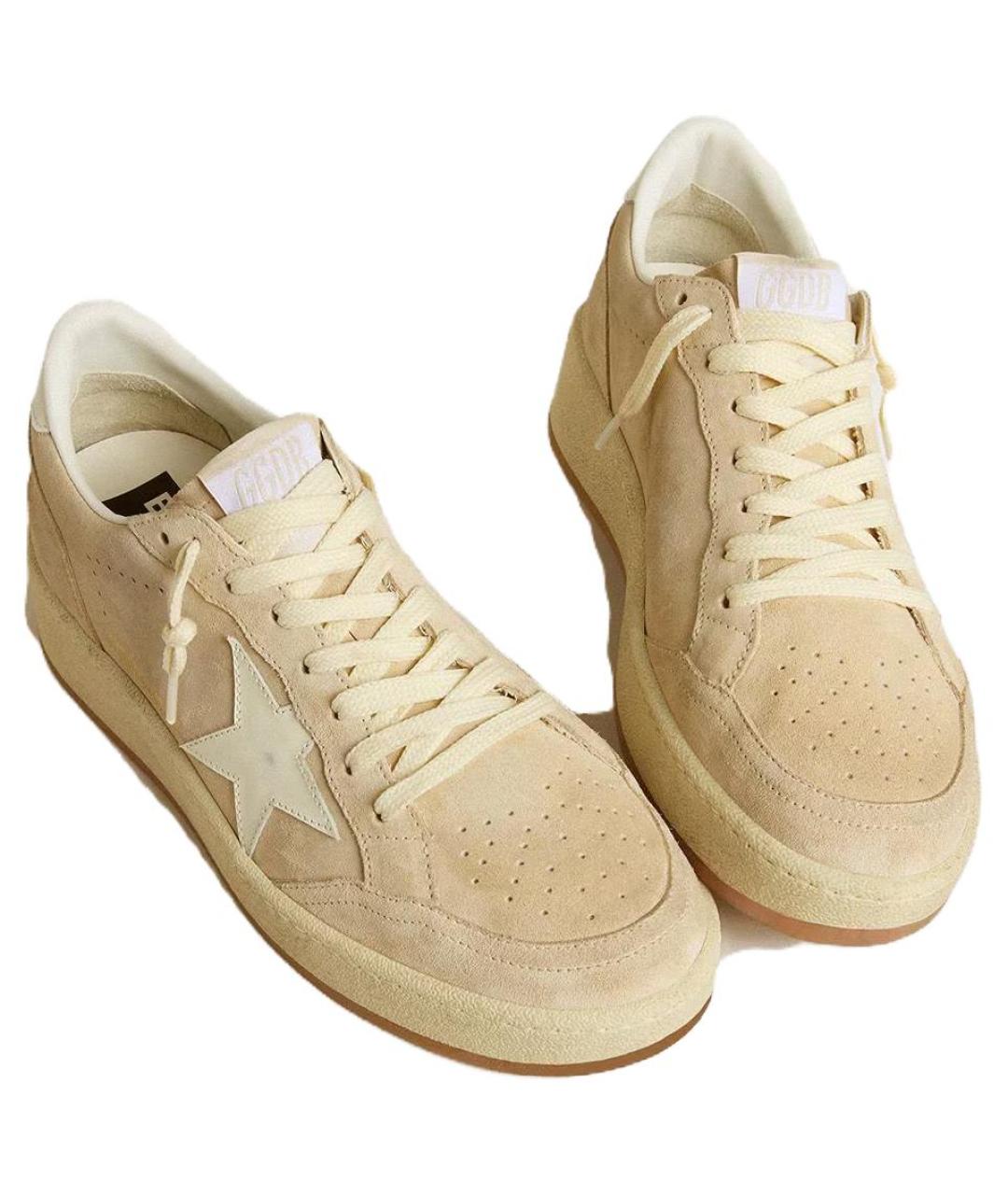 GOLDEN GOOSE DELUXE BRAND Бежевые кроссовки, фото 3