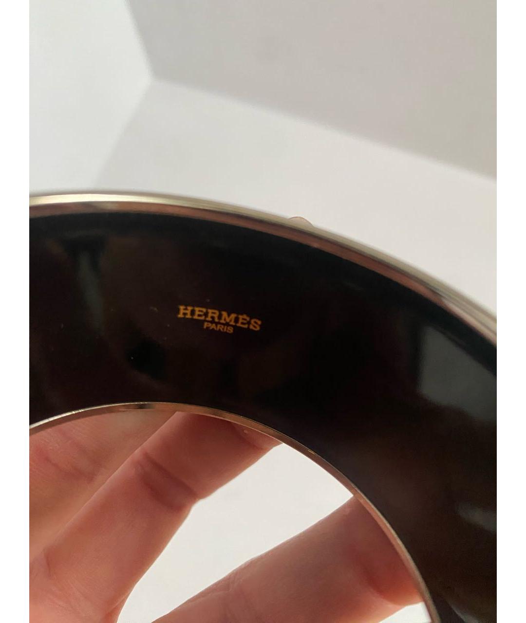 HERMES Синий металлический браслет, фото 3