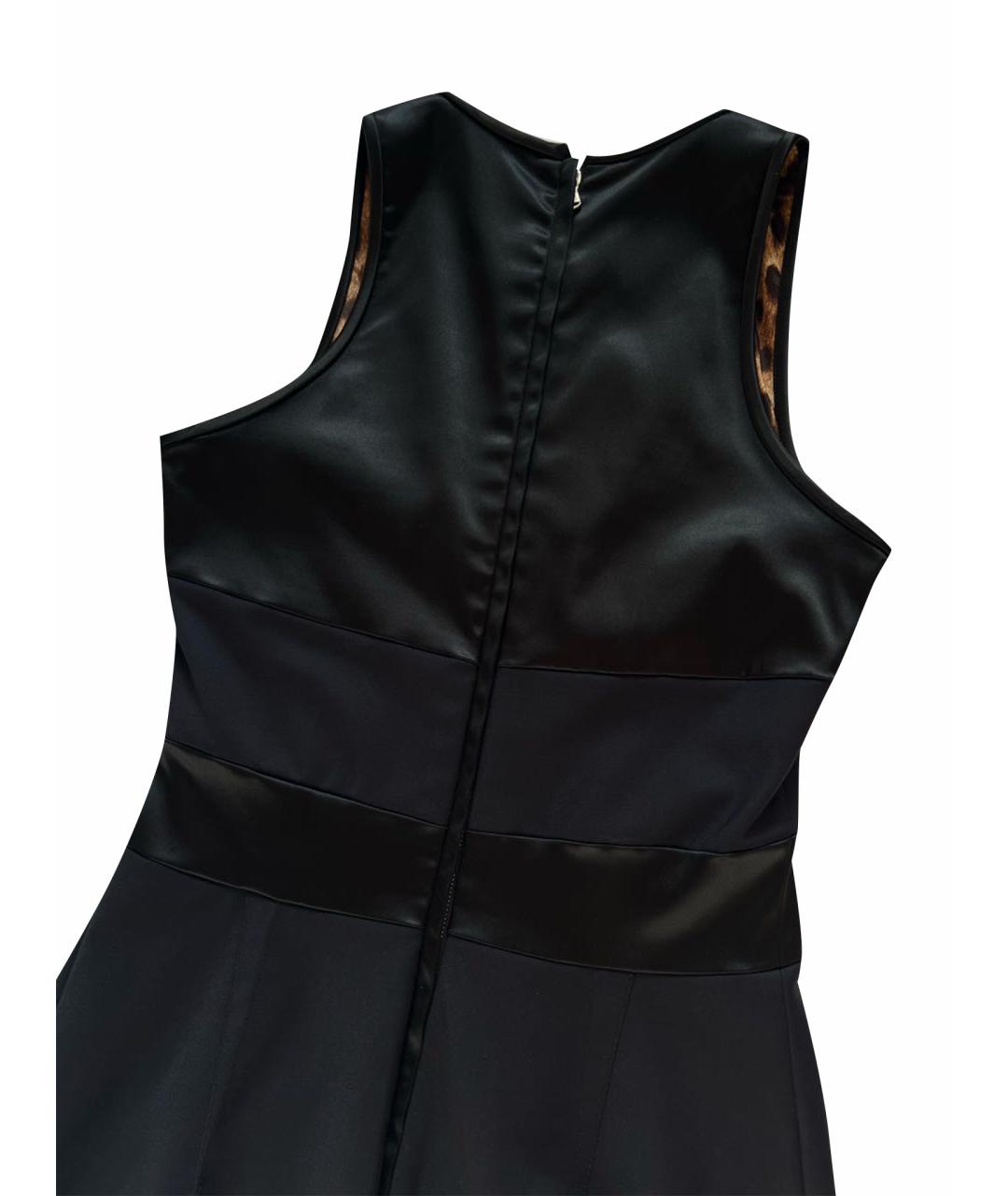 DOLCE&GABBANA Черное коктейльное платье, фото 11