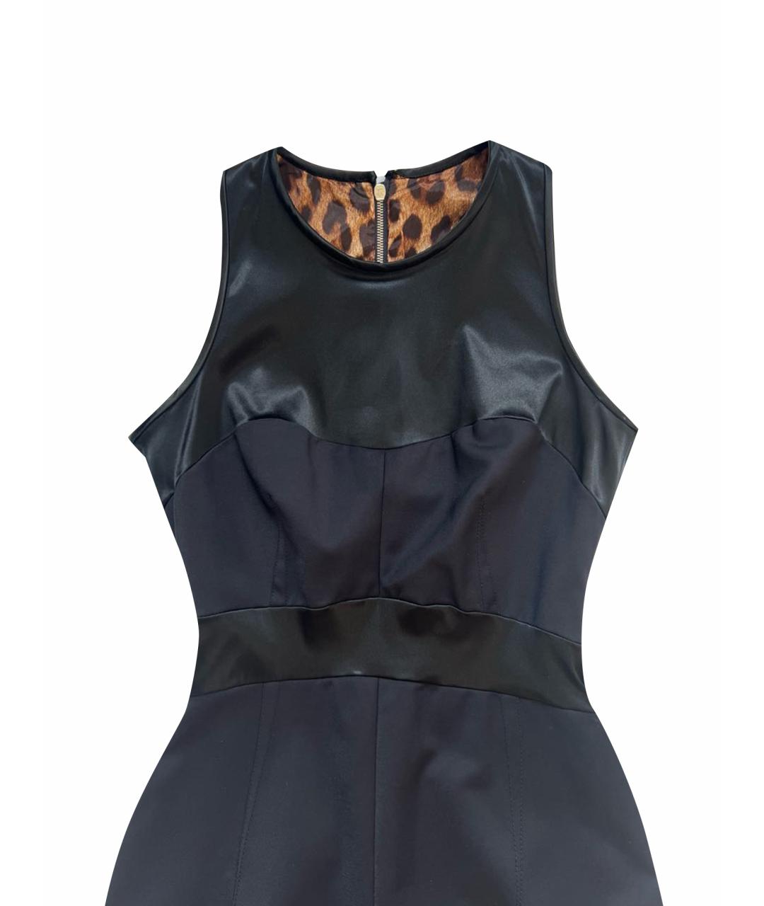 DOLCE&GABBANA Черное коктейльное платье, фото 13