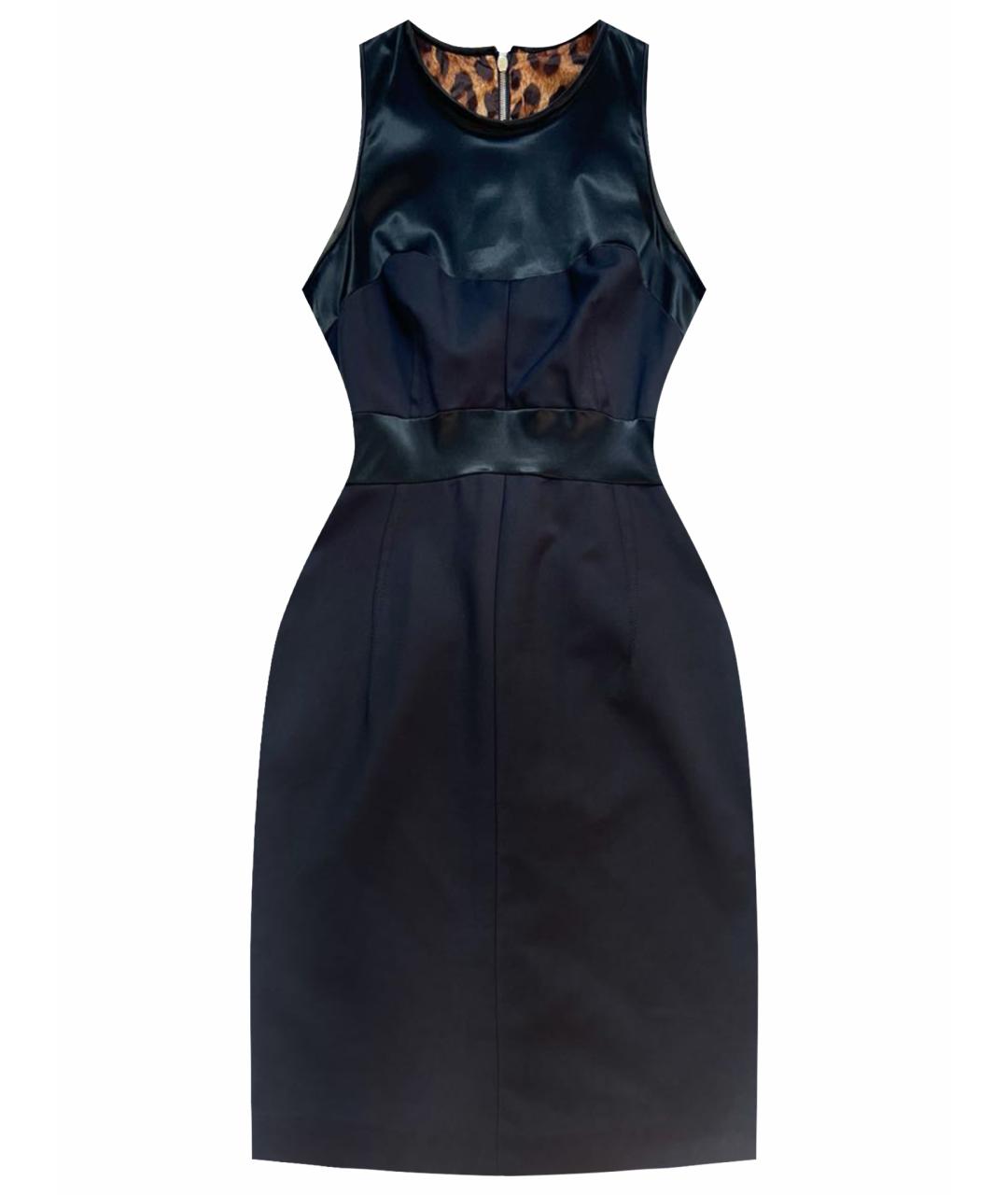 DOLCE&GABBANA Черное коктейльное платье, фото 1