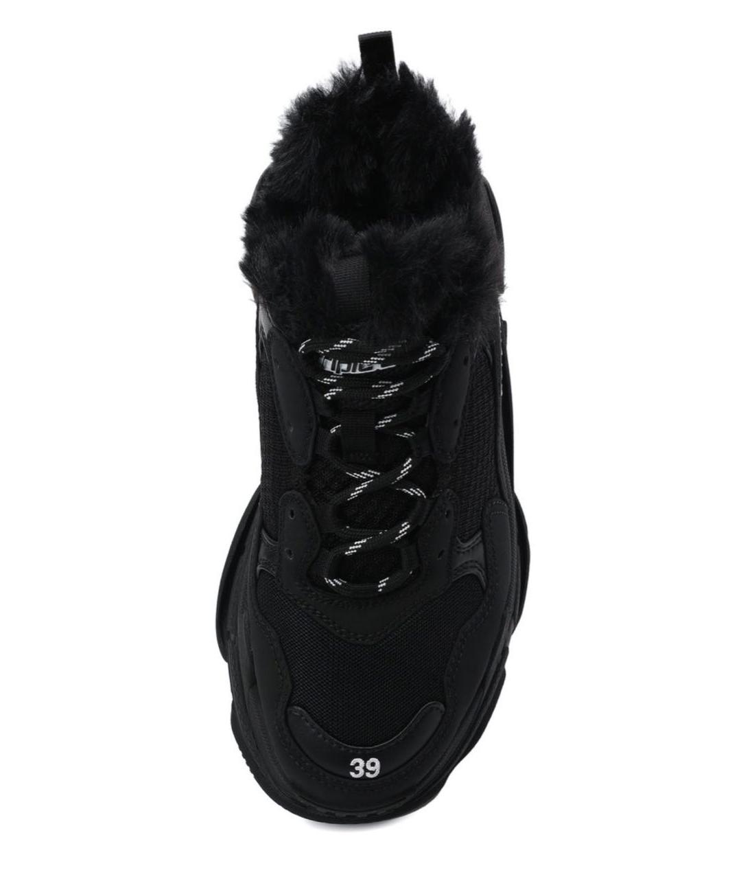 BALENCIAGA Черные кроссовки, фото 4