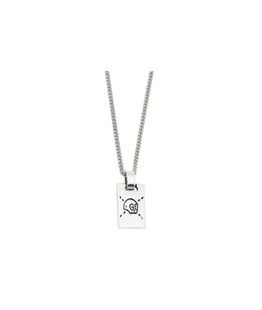 GUCCI Серебряная цепочка, фото 1