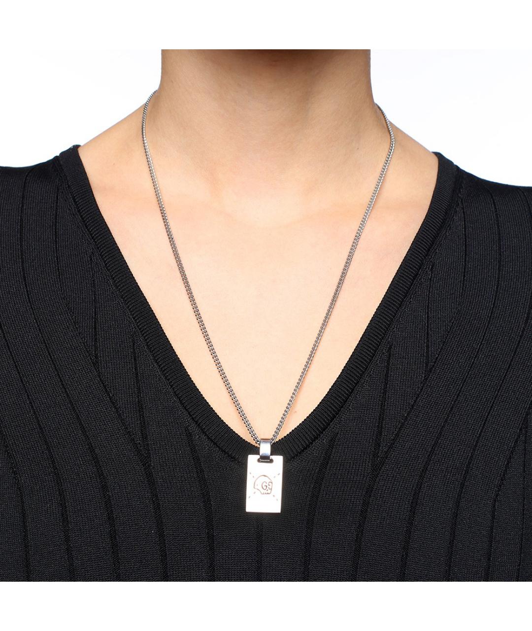 GUCCI Серебряная цепочка, фото 4