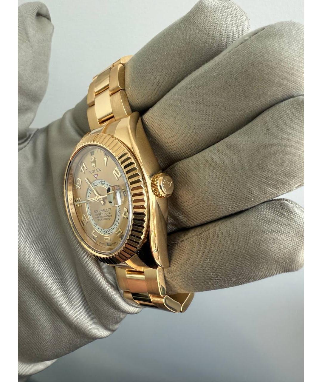ROLEX Золотые часы из желтого золота, фото 6