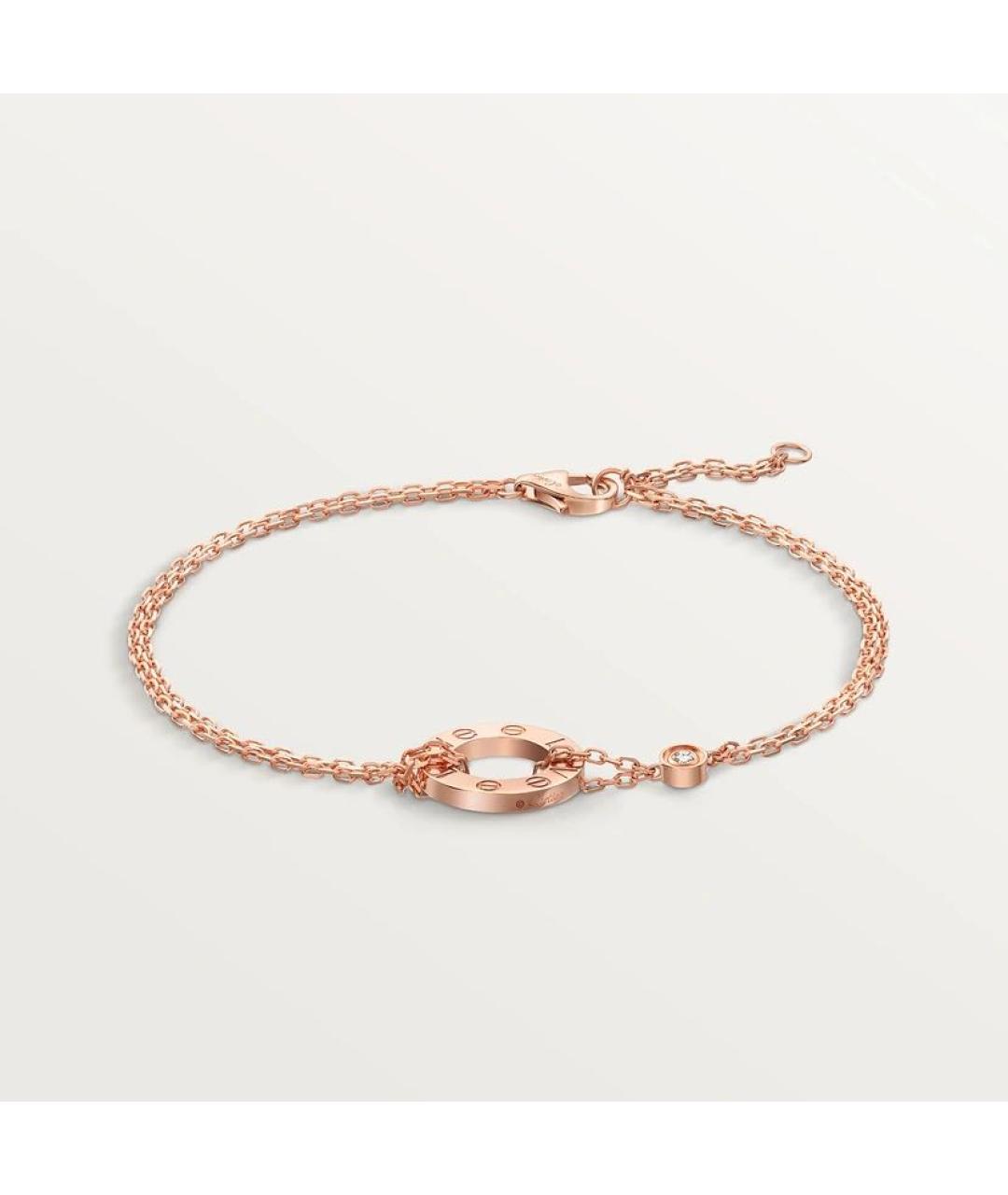 CARTIER Золотой браслет из розового золота, фото 2