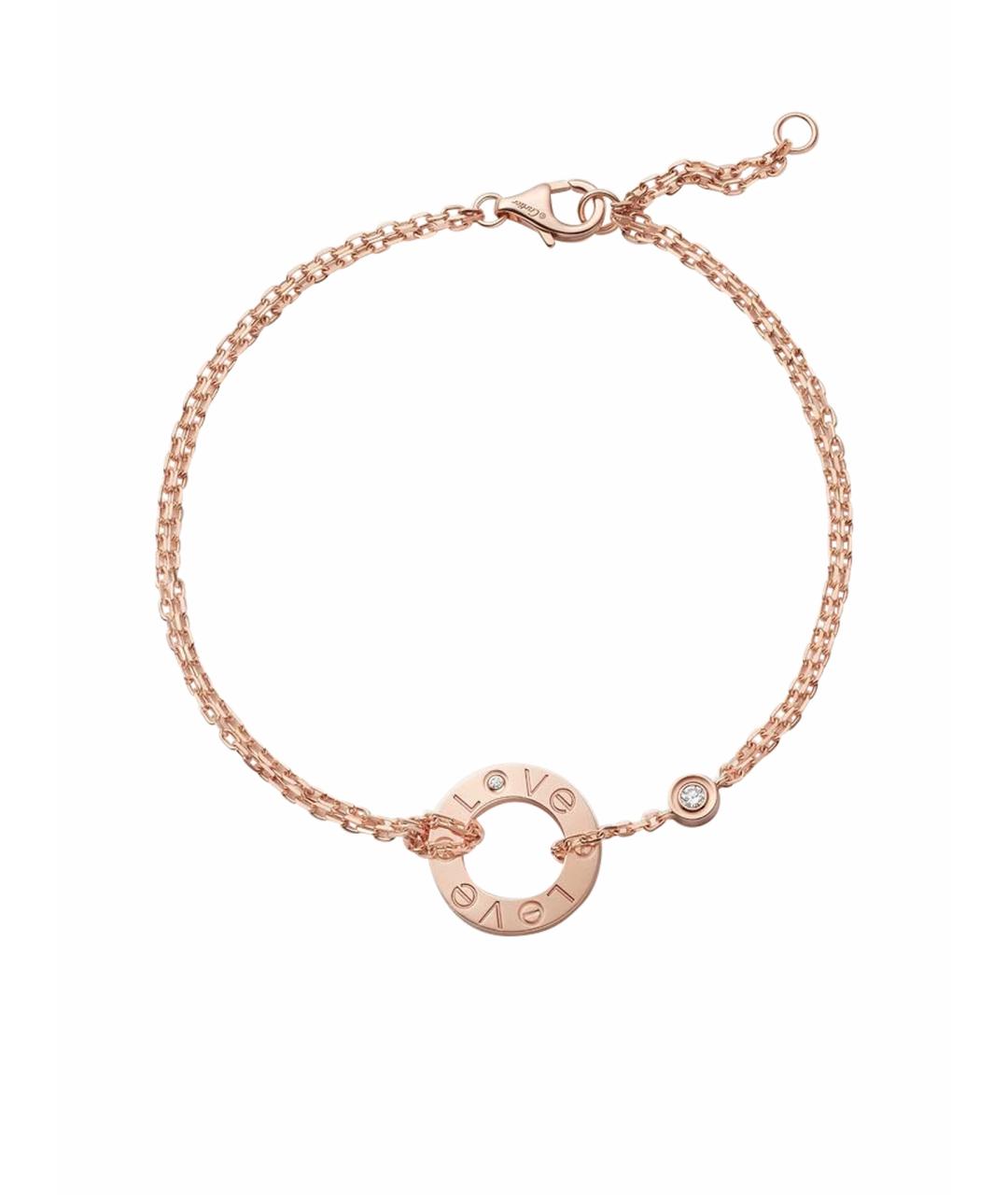 CARTIER Золотой браслет из розового золота, фото 1