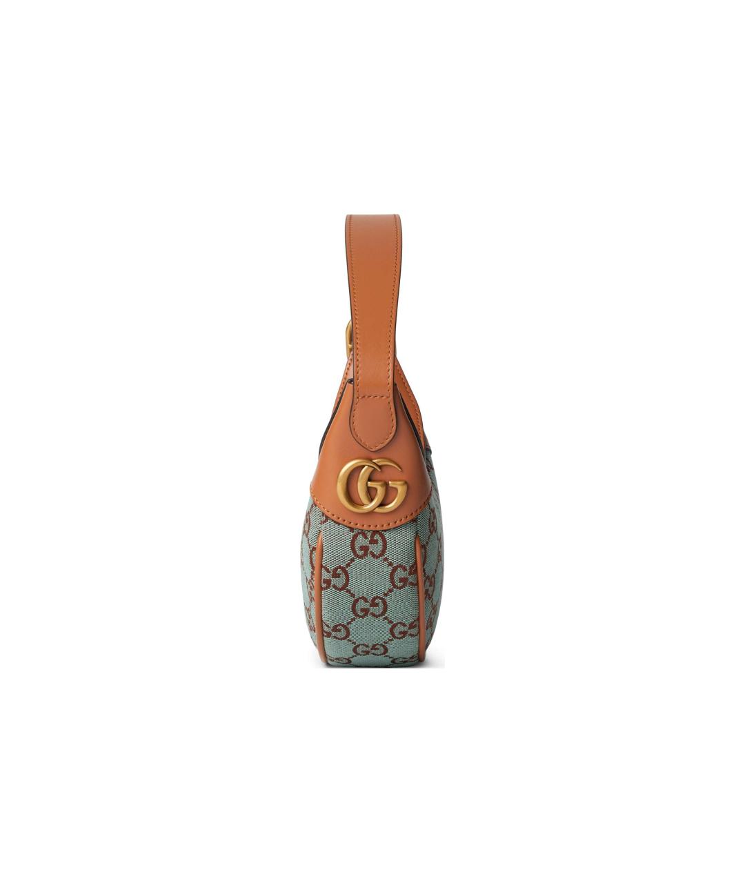 GUCCI Голубая сумка через плечо, фото 3