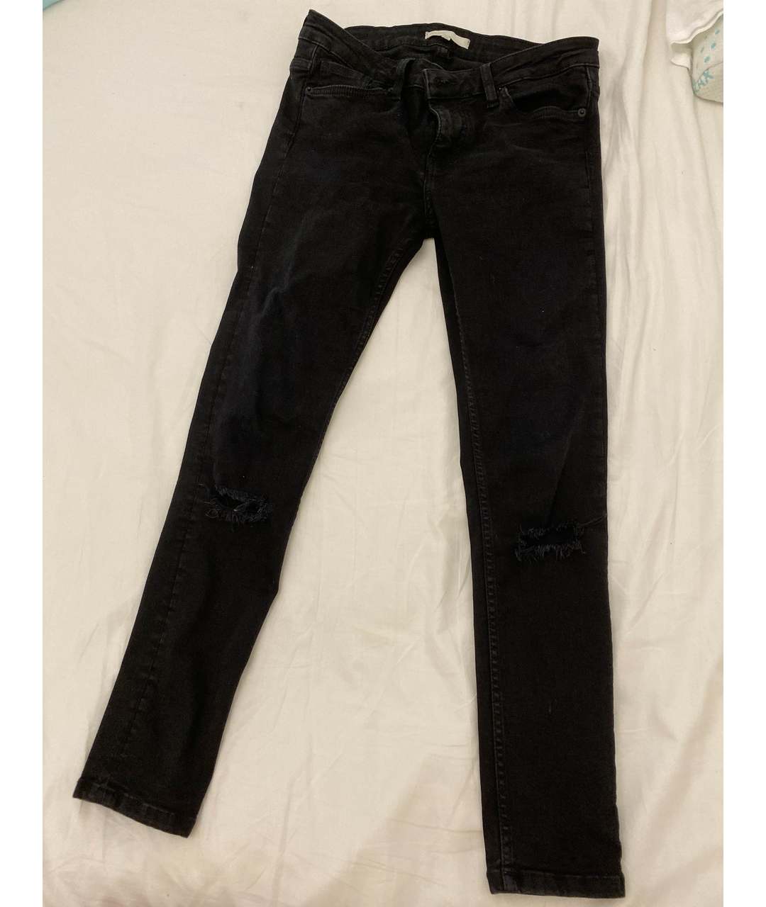 MAJE Черные прямые джинсы, фото 5