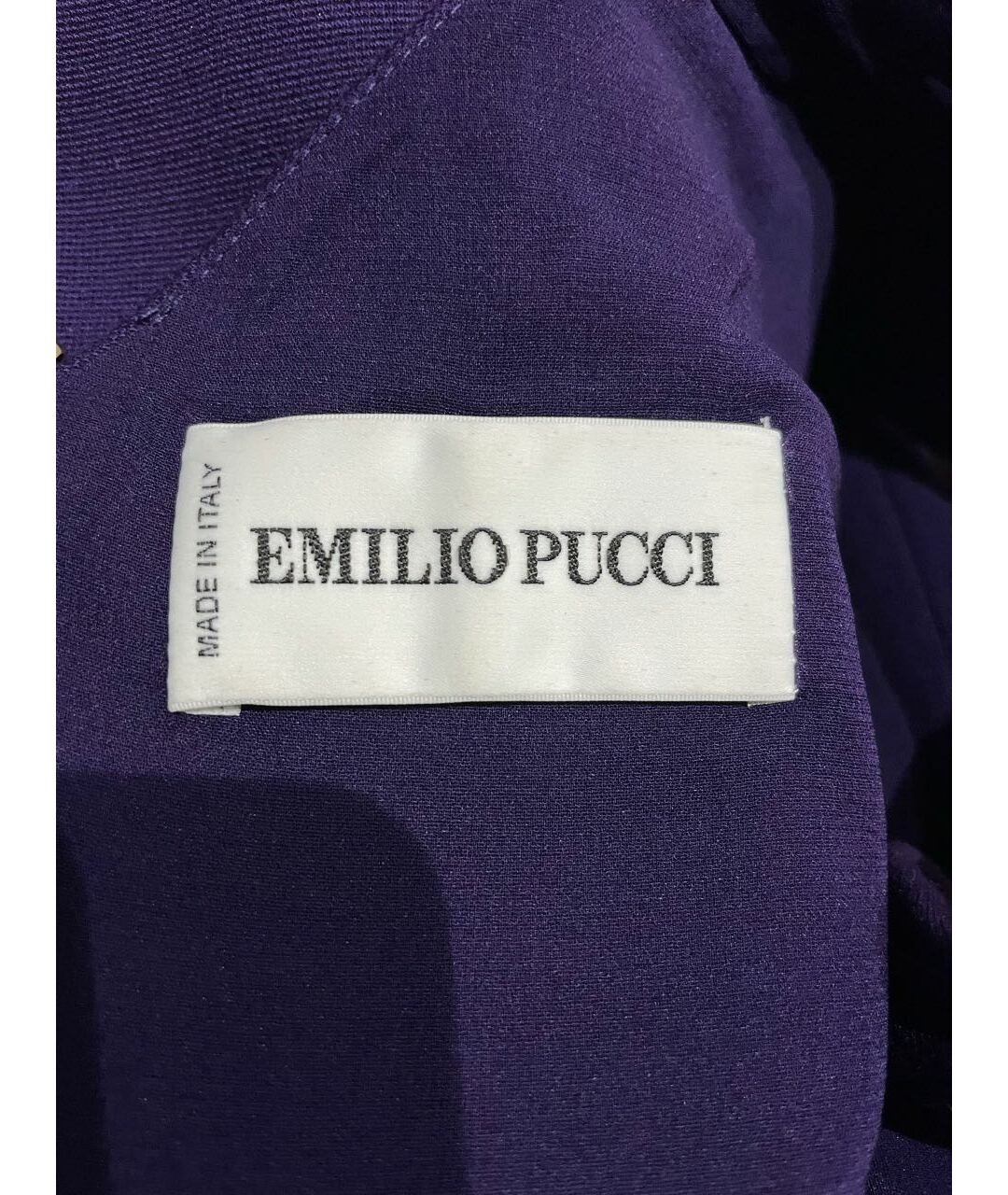 EMILIO PUCCI Фиолетовое повседневное платье, фото 3