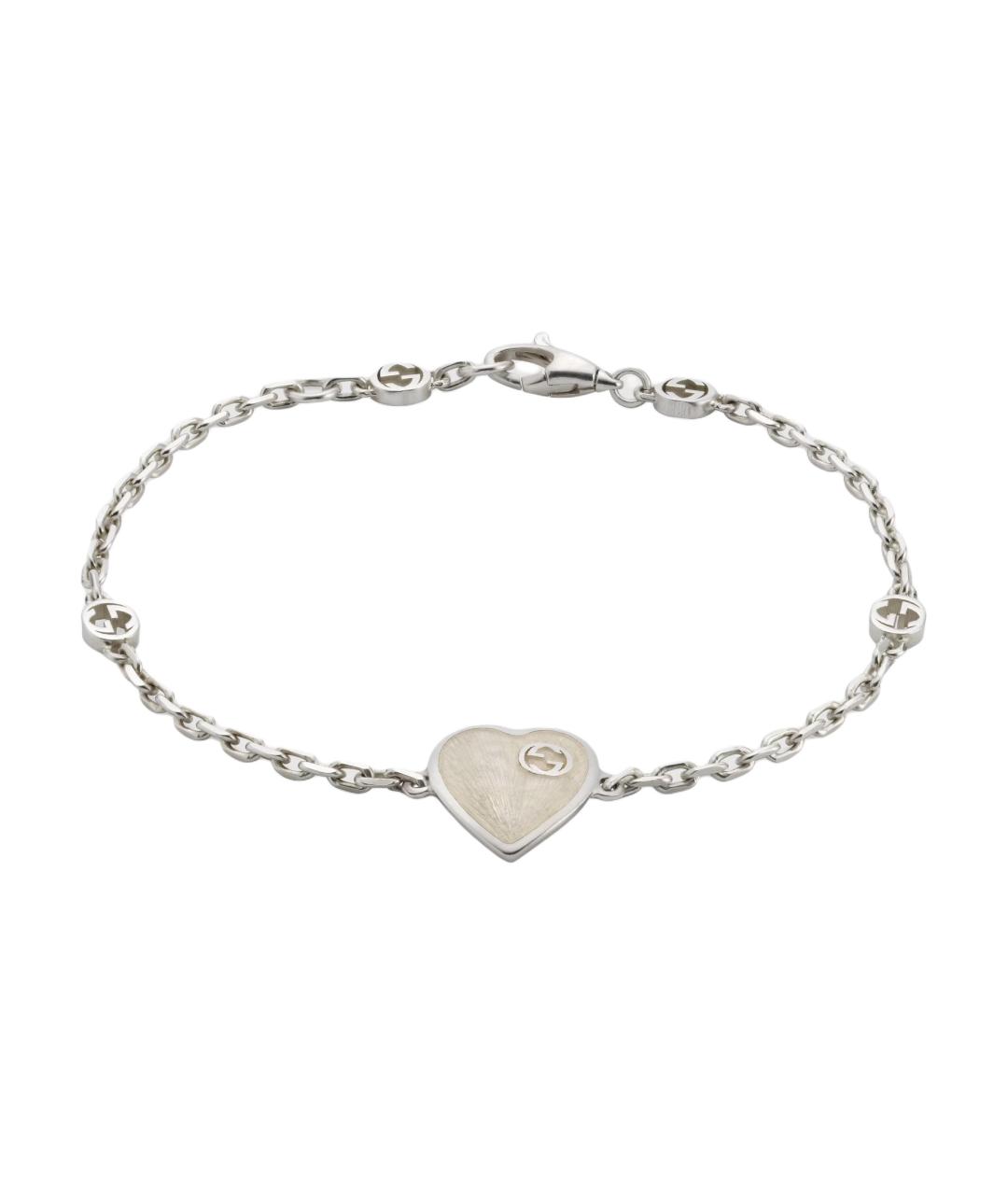 GUCCI Серебрянный серебряный браслет, фото 1