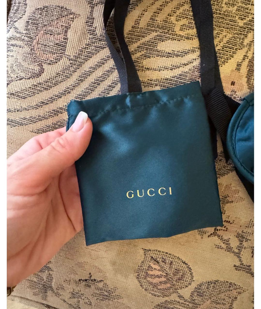 GUCCI Зеленая повязка на голову, фото 4