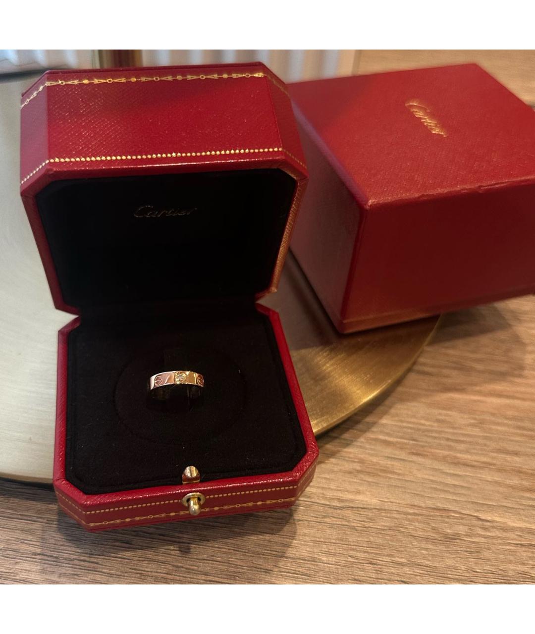 CARTIER Золотое кольцо из розового золота, фото 2