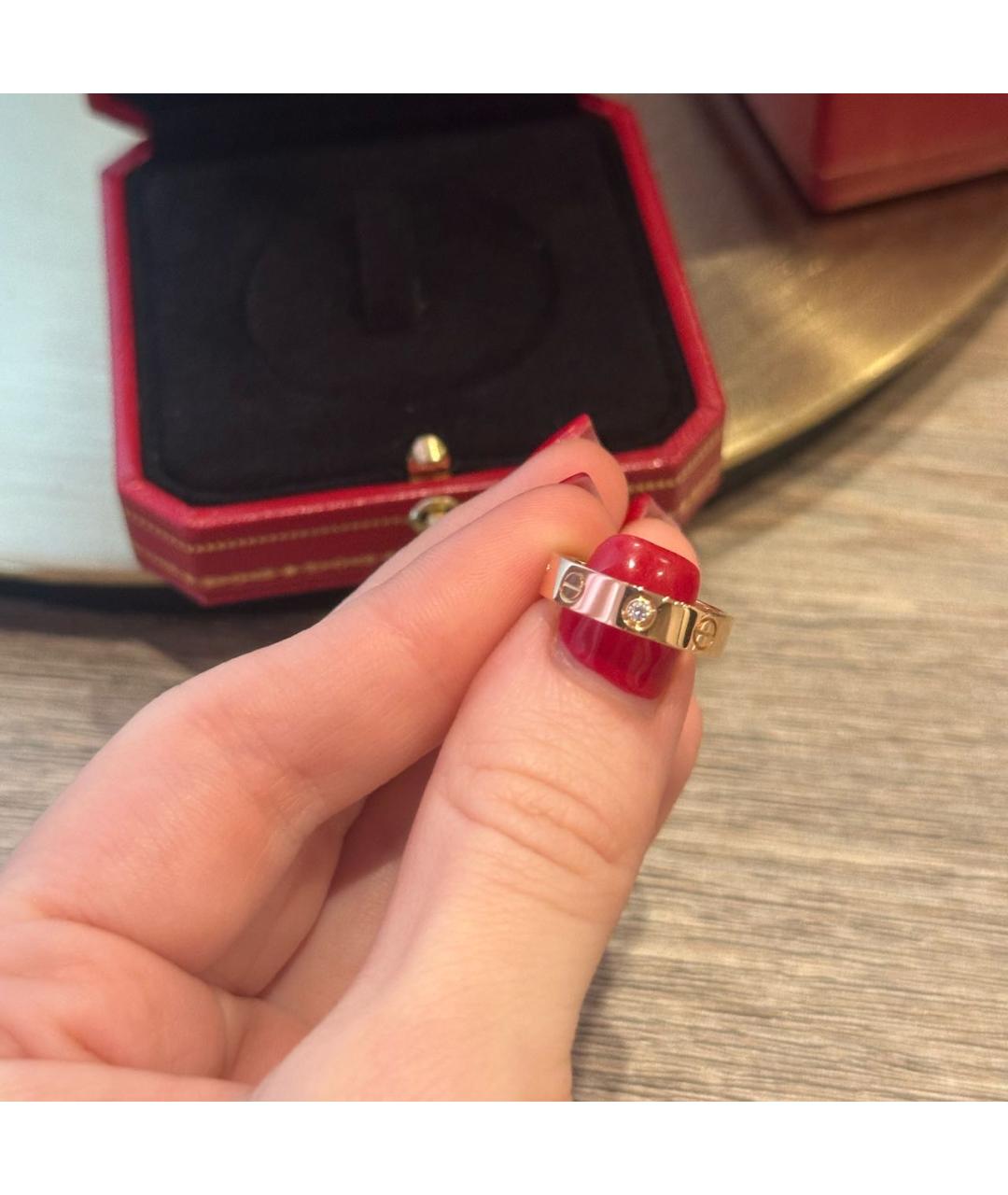 CARTIER Золотое кольцо из розового золота, фото 6