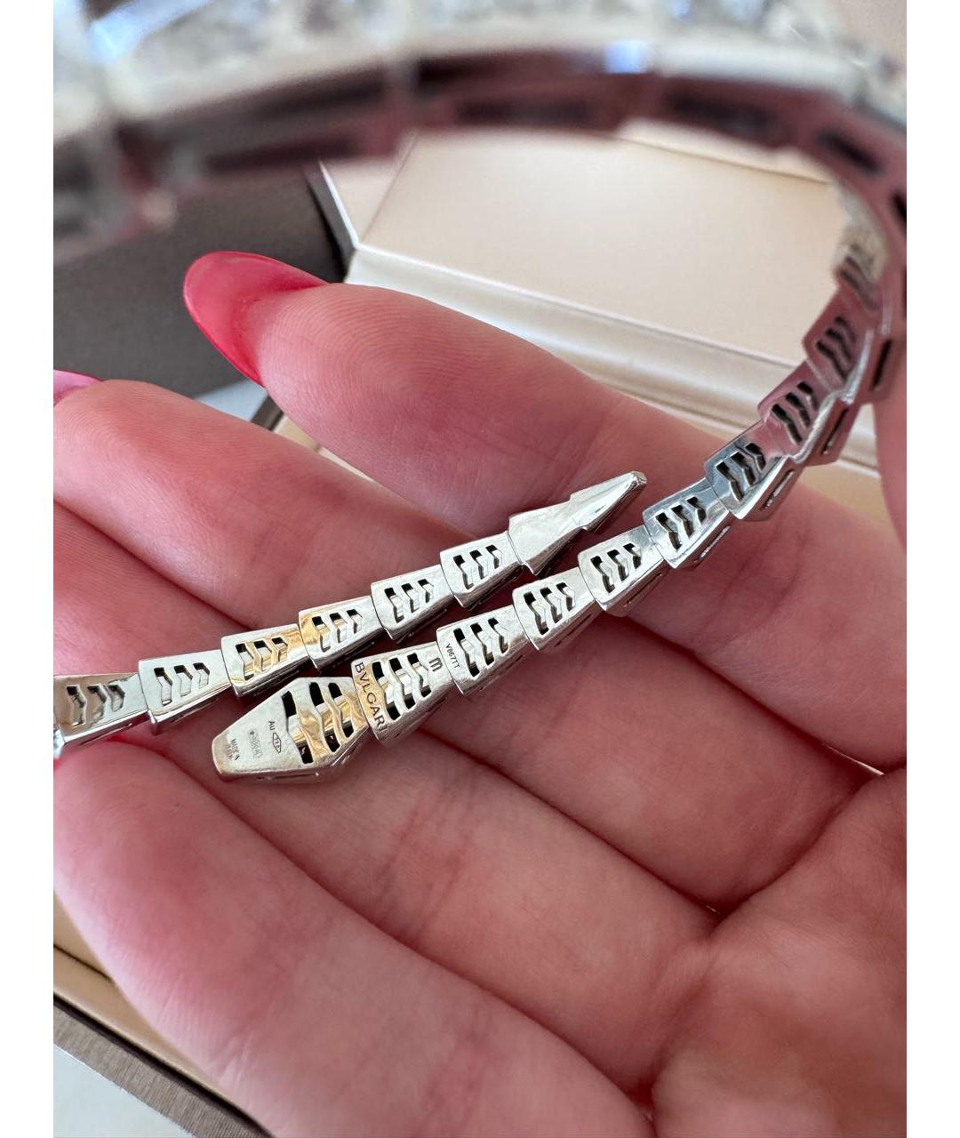 BVLGARI Браслет из белого золота, фото 4