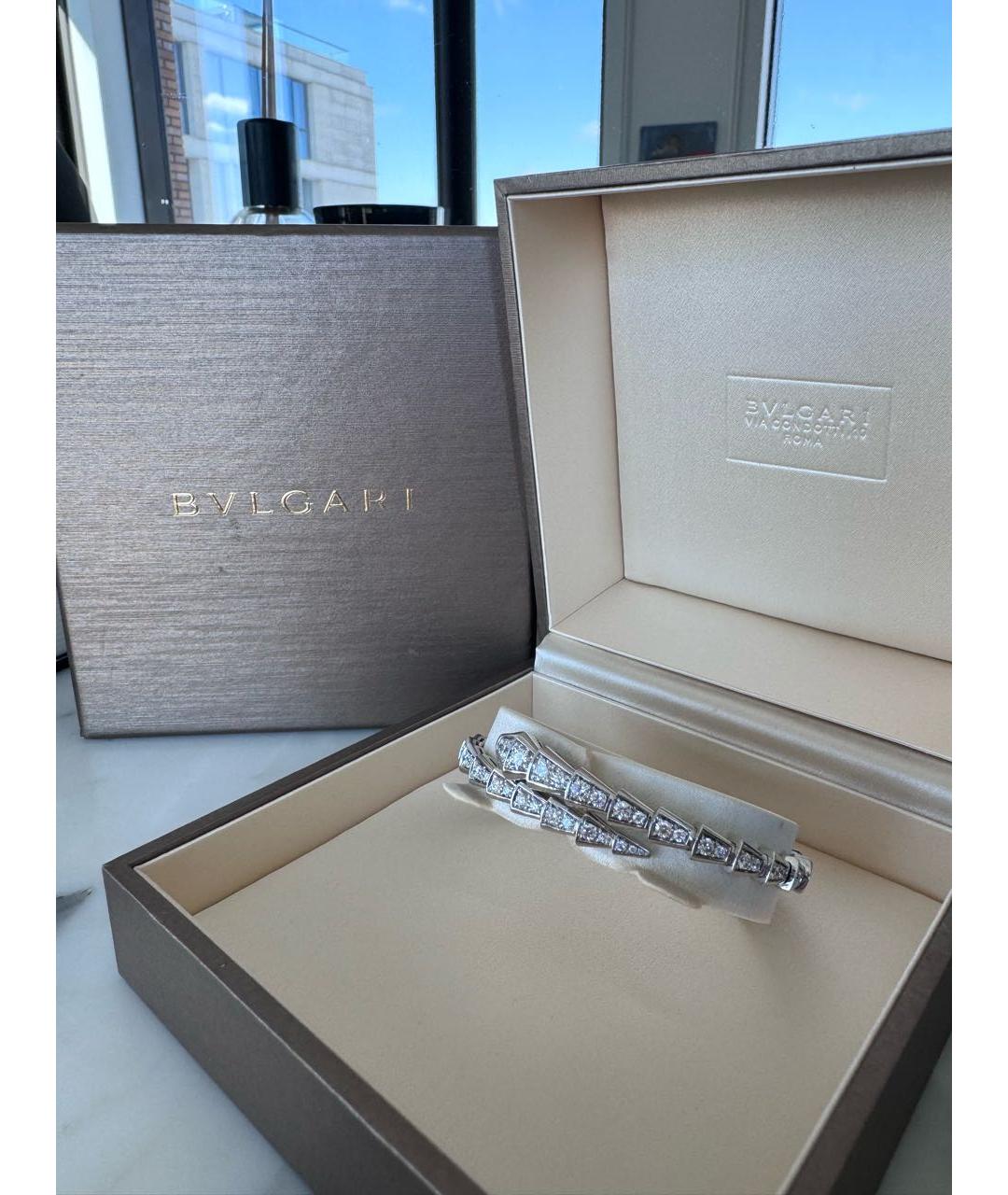 BVLGARI Браслет из белого золота, фото 3