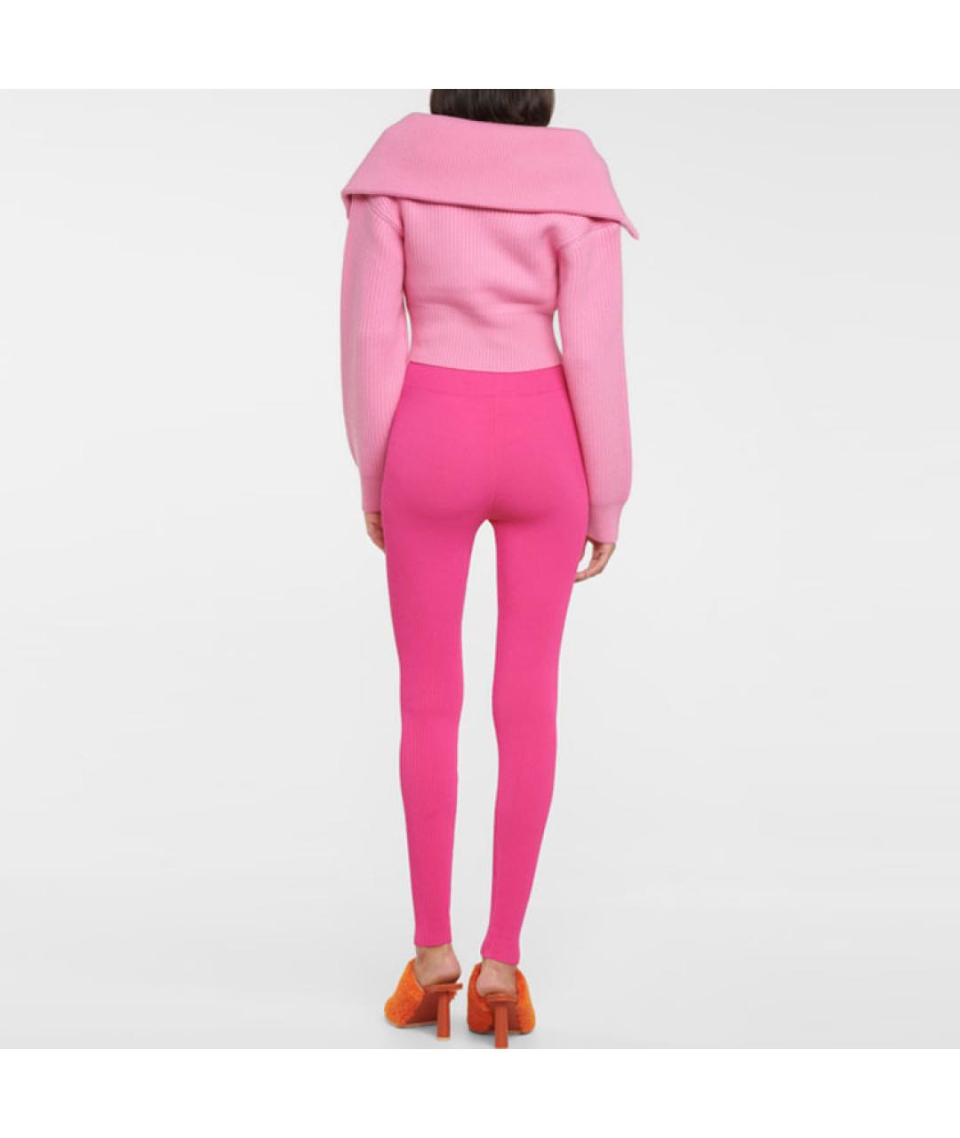 JACQUEMUS Розовый джемпер / свитер, фото 3
