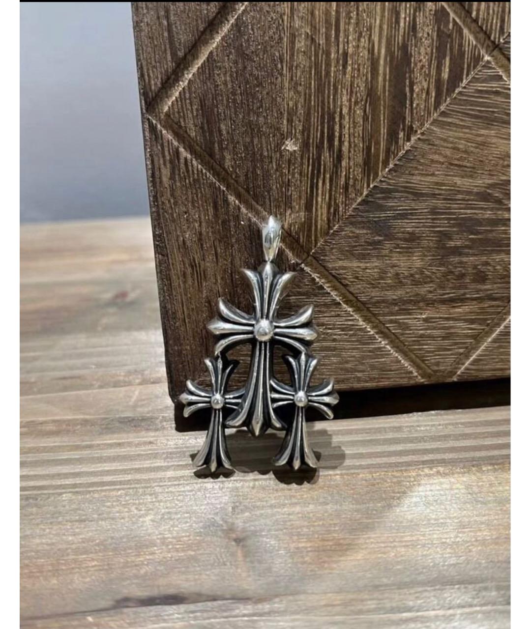 CHROME HEARTS Серебряная серебряная цепочка/подвеска, фото 2